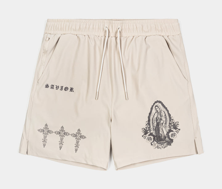 Prayers Denim Mens Short (Grey/Black)