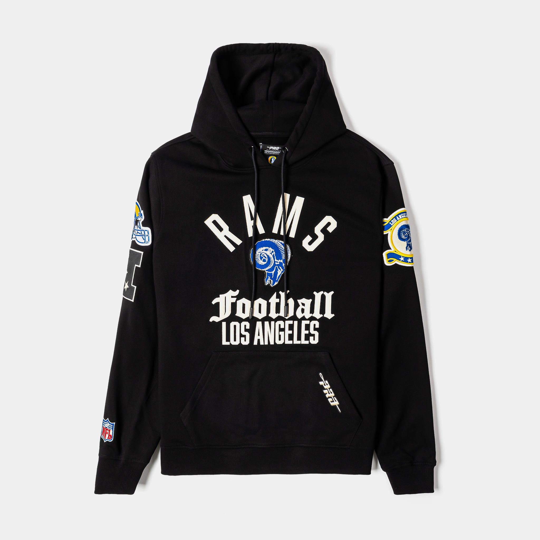 レディース LAR RAMS HOUSE ブラックパーカー NFL公式 Sサイズ