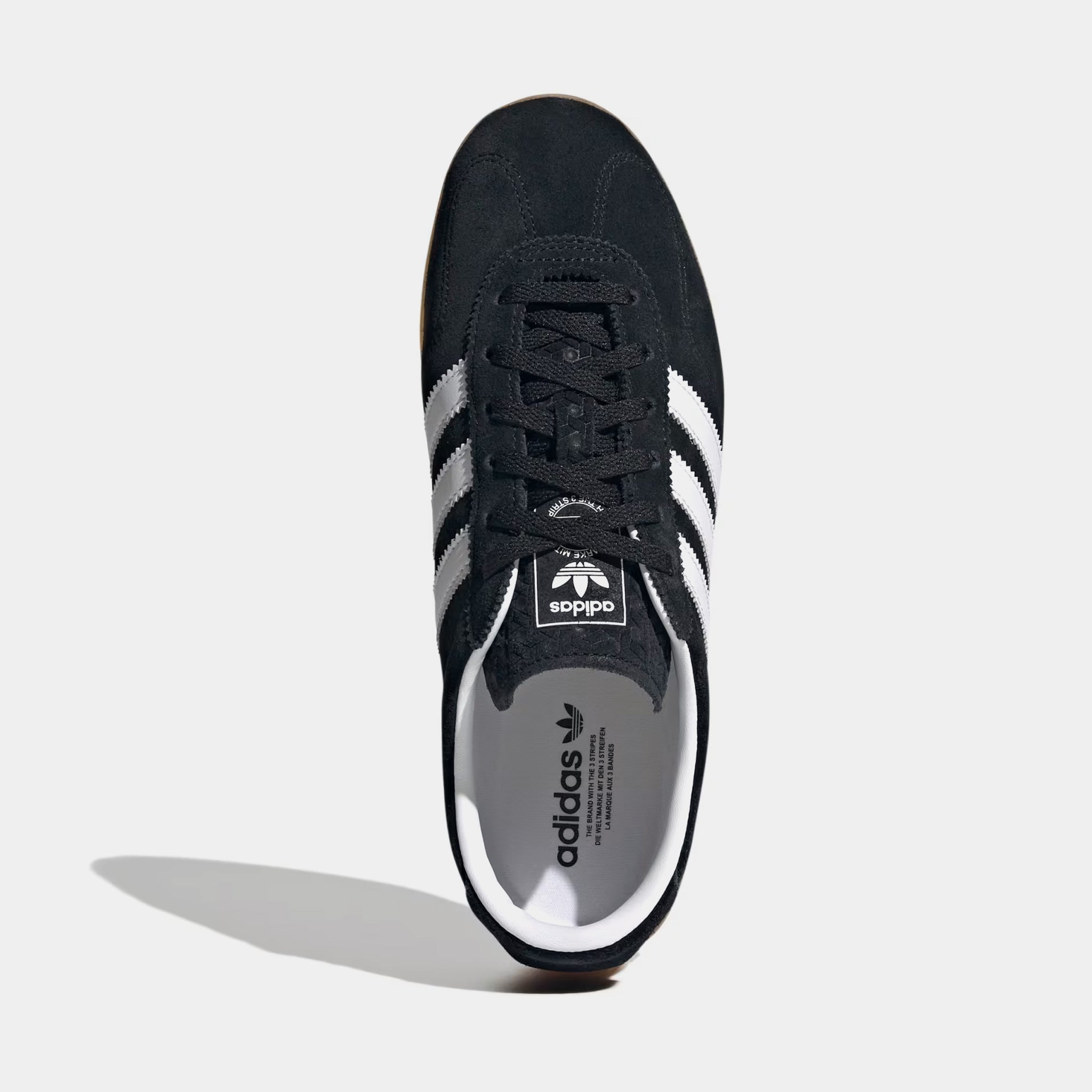 adidas Gazelle Lo Pro Womens Lifestyle Shoes Core Black Cloud White Gum  JR8886 – Shoe Palace