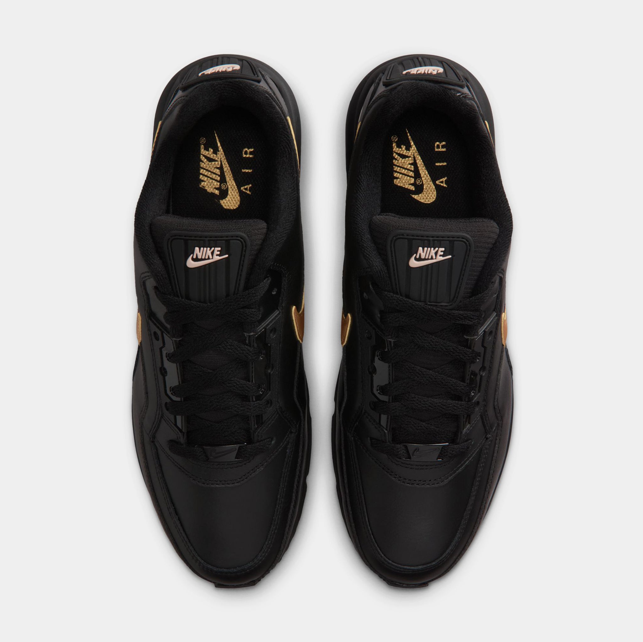 Nike Air Max LTD 3 Premium Mens Running Shoes Black Metallic 