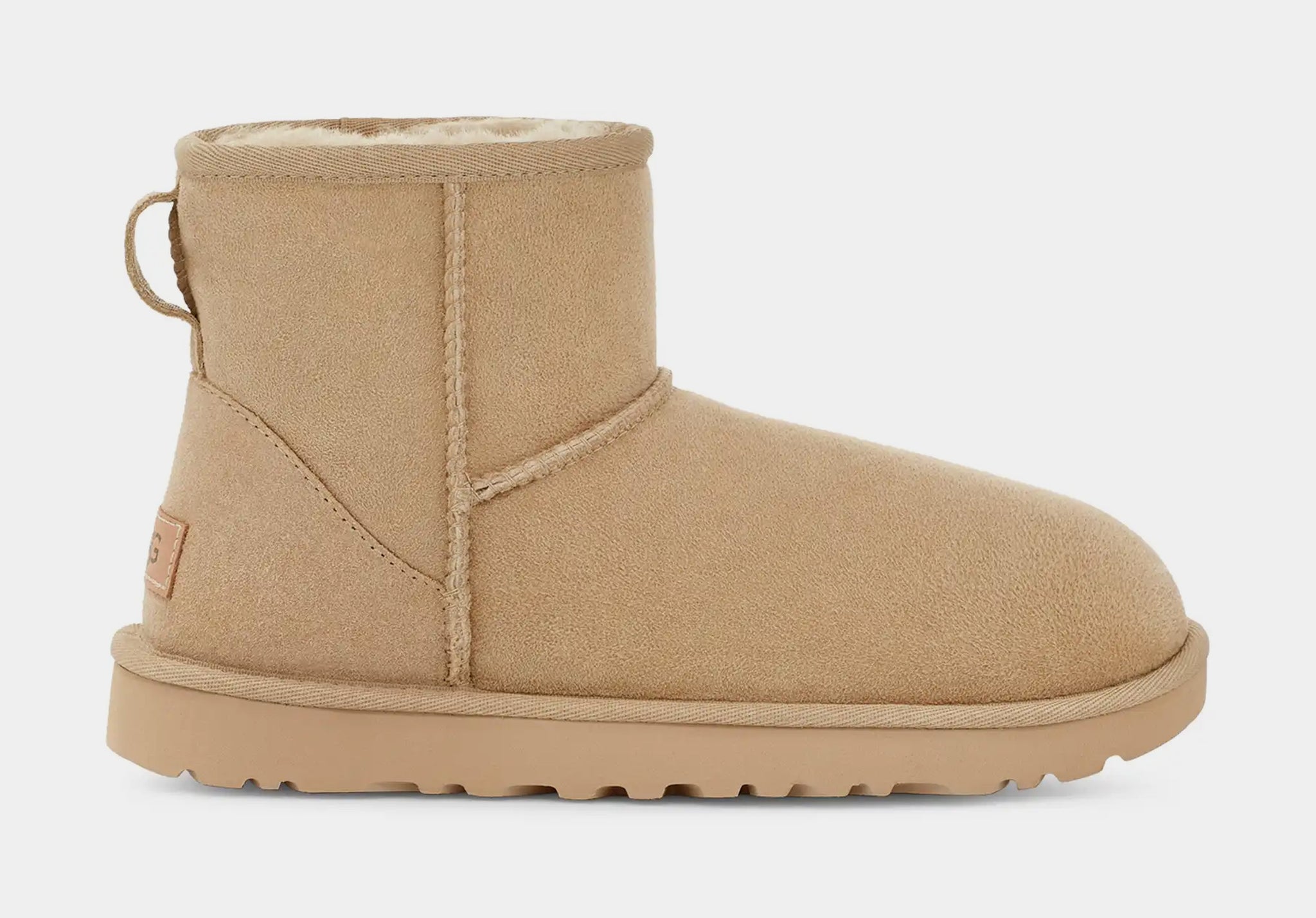BRAND NEW UGGS TAUPE BAGE TYPE COLOR ORIGINALLY 200 selling for 100 UGG Classic Micro Womens Boots Beige 1173891 SAN – Shoe Palace main image 4