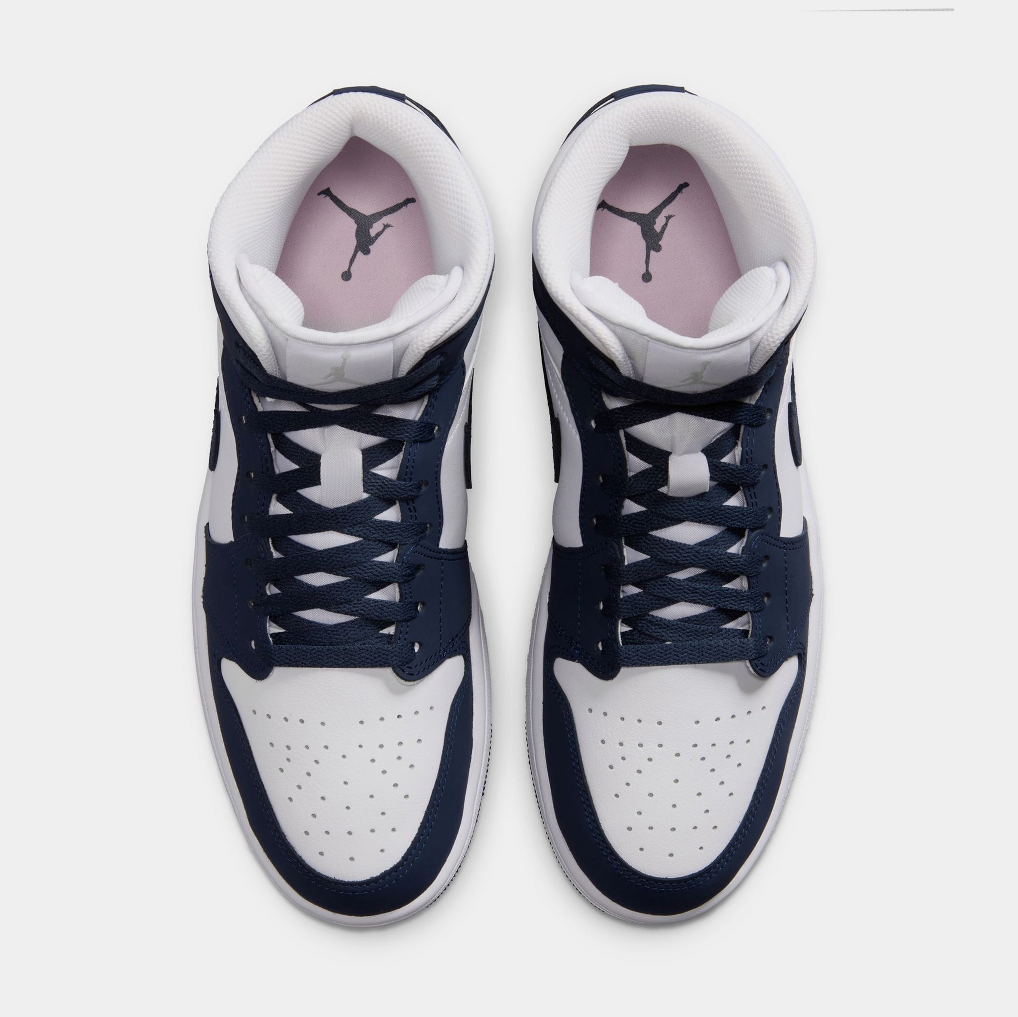 Jordan Air Jordan 1 Mid Obsidian Mens Lifestyle Shoes Obsidian