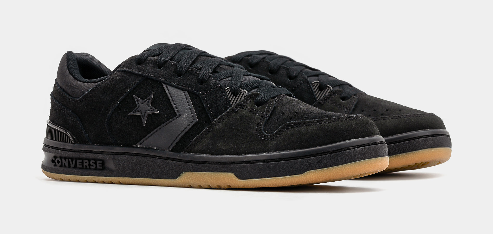 USA製 CONVERSE US9.5 黒 ゴールデンサイズ DMG84 Converse CL98 Suede Mens Lifestyle Shoes Black Black Gum A14182C
