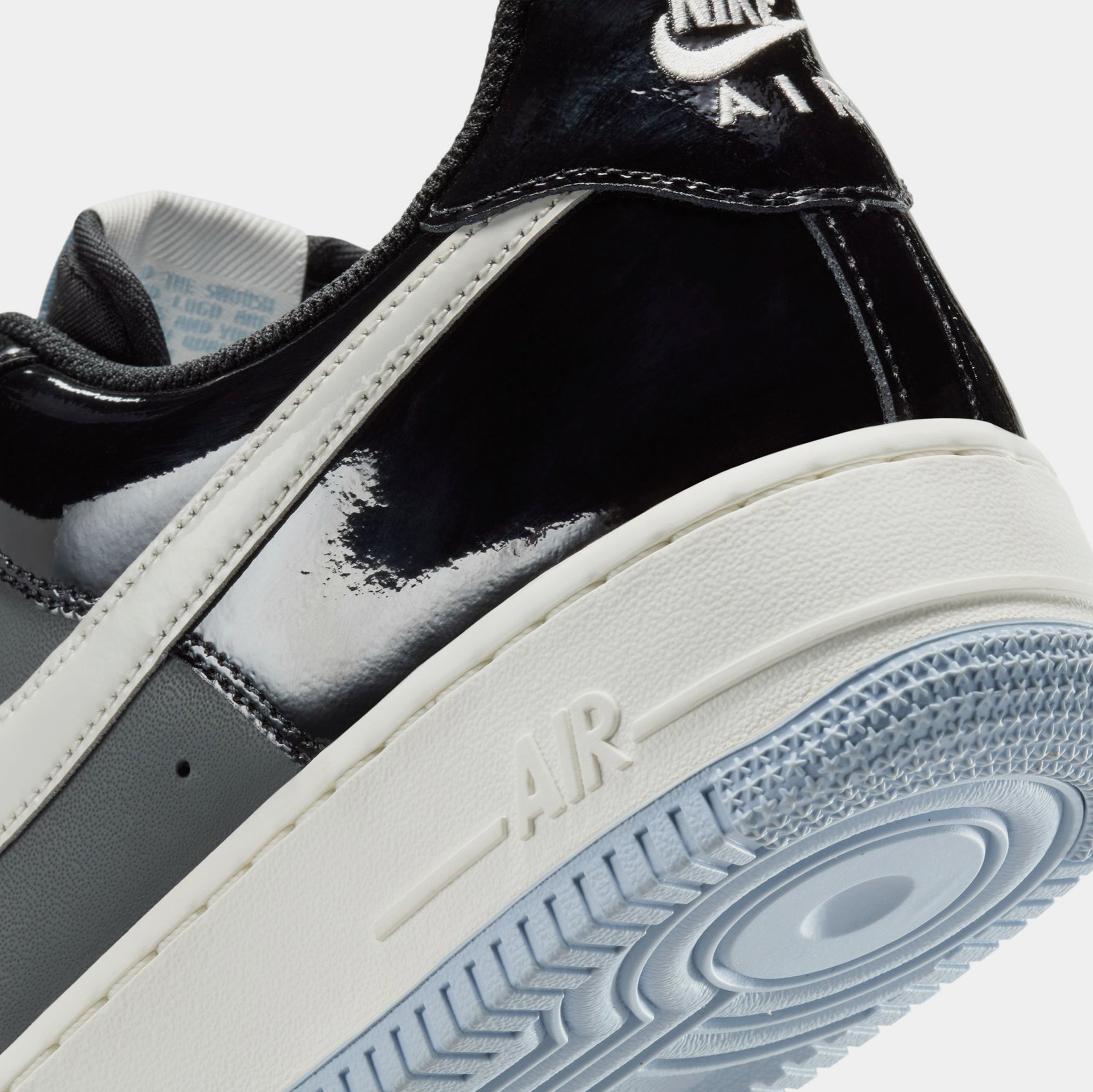 Nike Air Force 1 '07 Low Mens Lifestyle Shoes Black Sail Armory