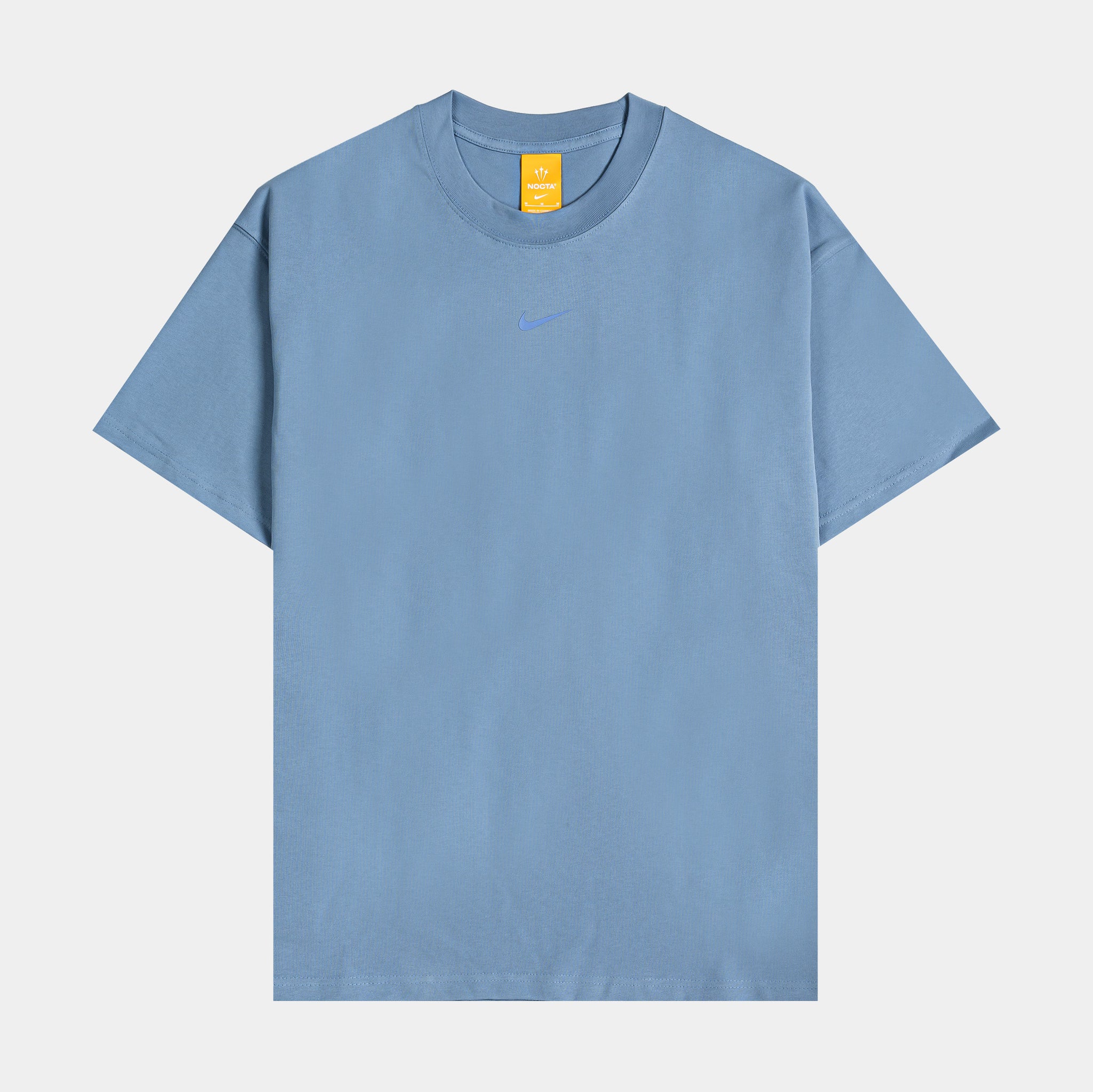 Nike NOCTA Mens Short Sleeve Shirt Work Blue Polar IB5673-486