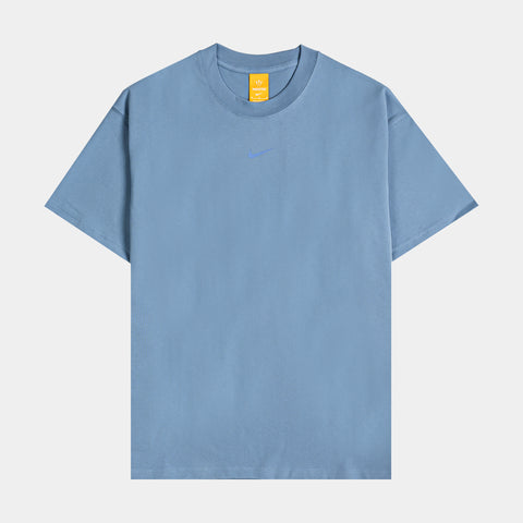 Nike NOCTA Mens Short Sleeve Shirt Work Blue Polar IB5673-486