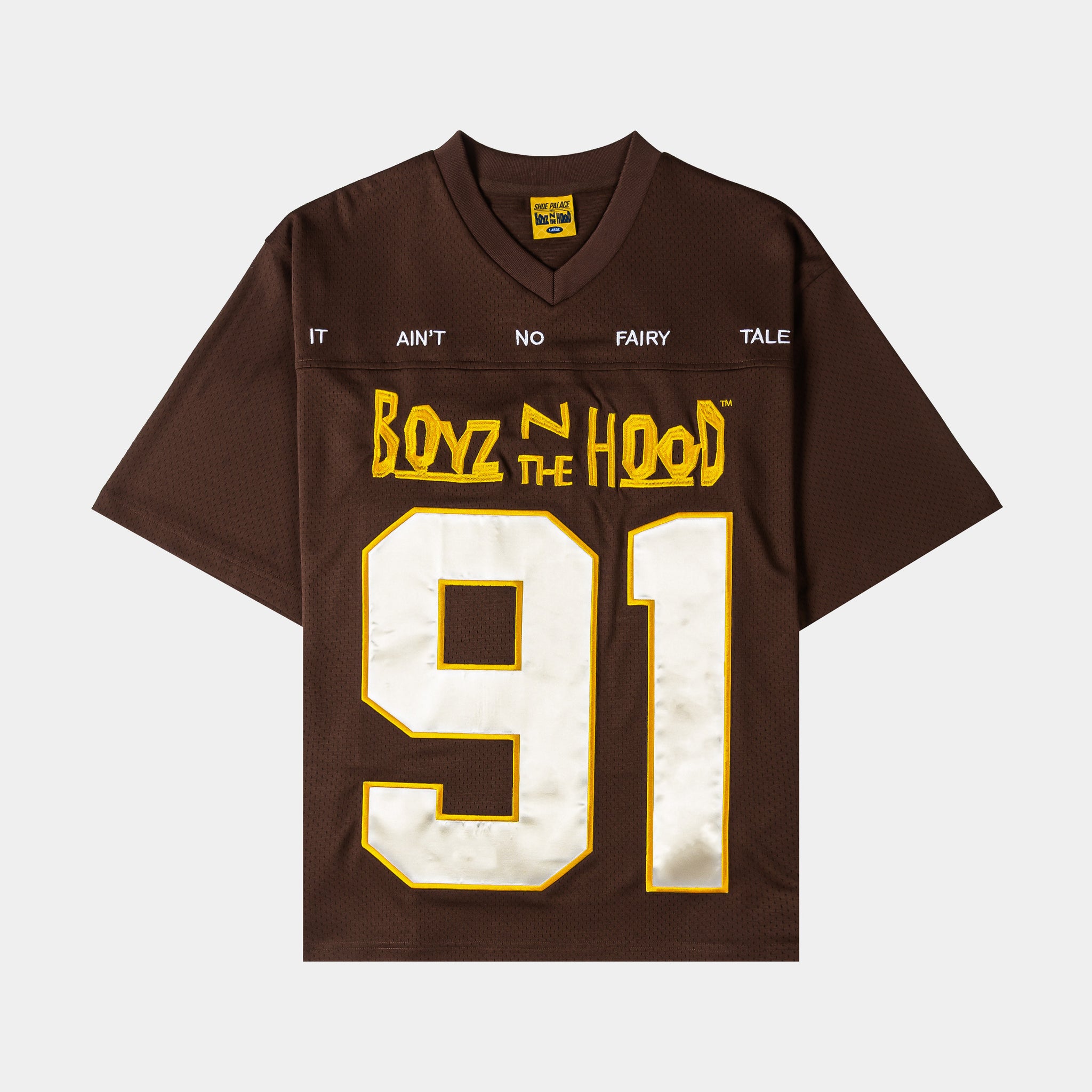 Shoe Palace SP x Boyz N The Hood 91 Mesh Mens Jersey Brown Yellow