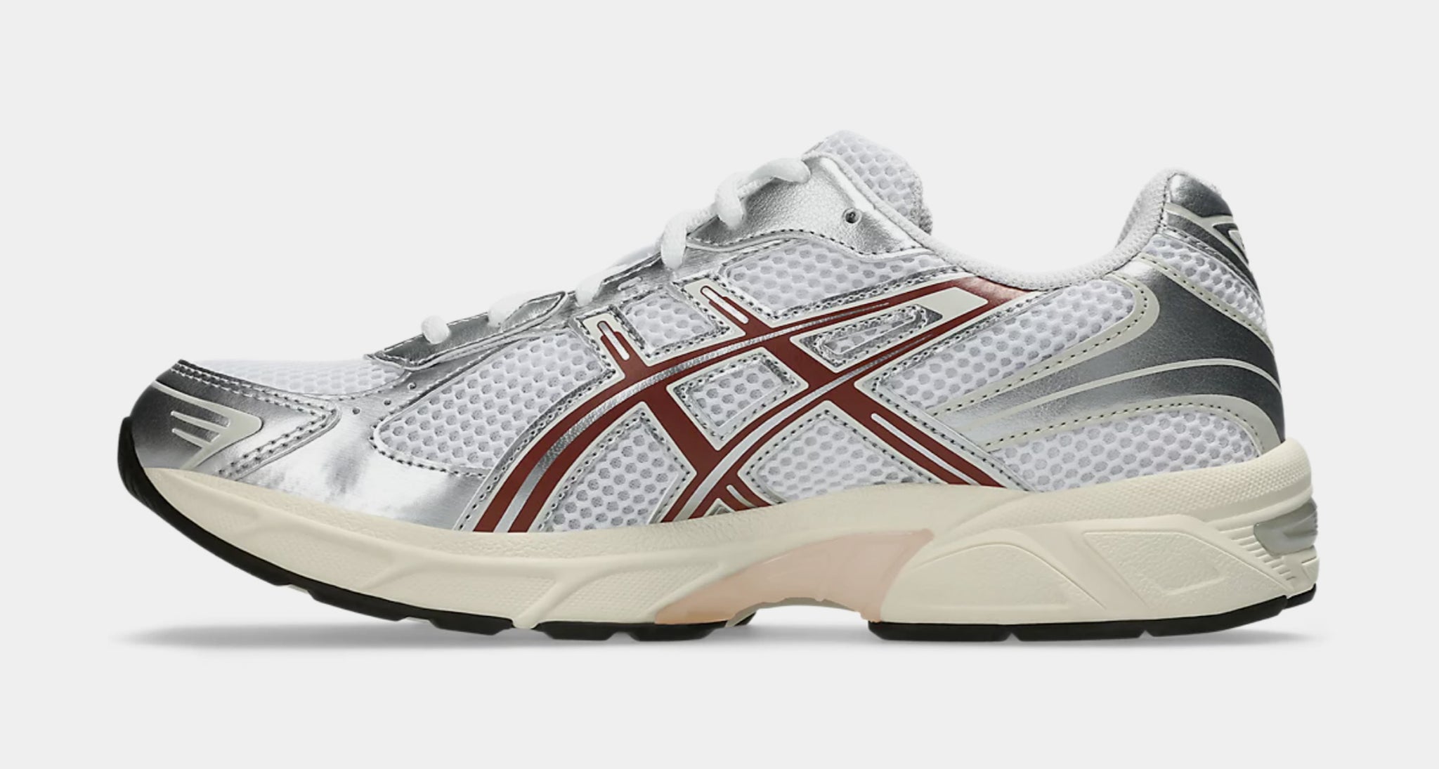 ASICS Gel 1130 Mens Running Shoes White Rusted Rock 1203A609-117