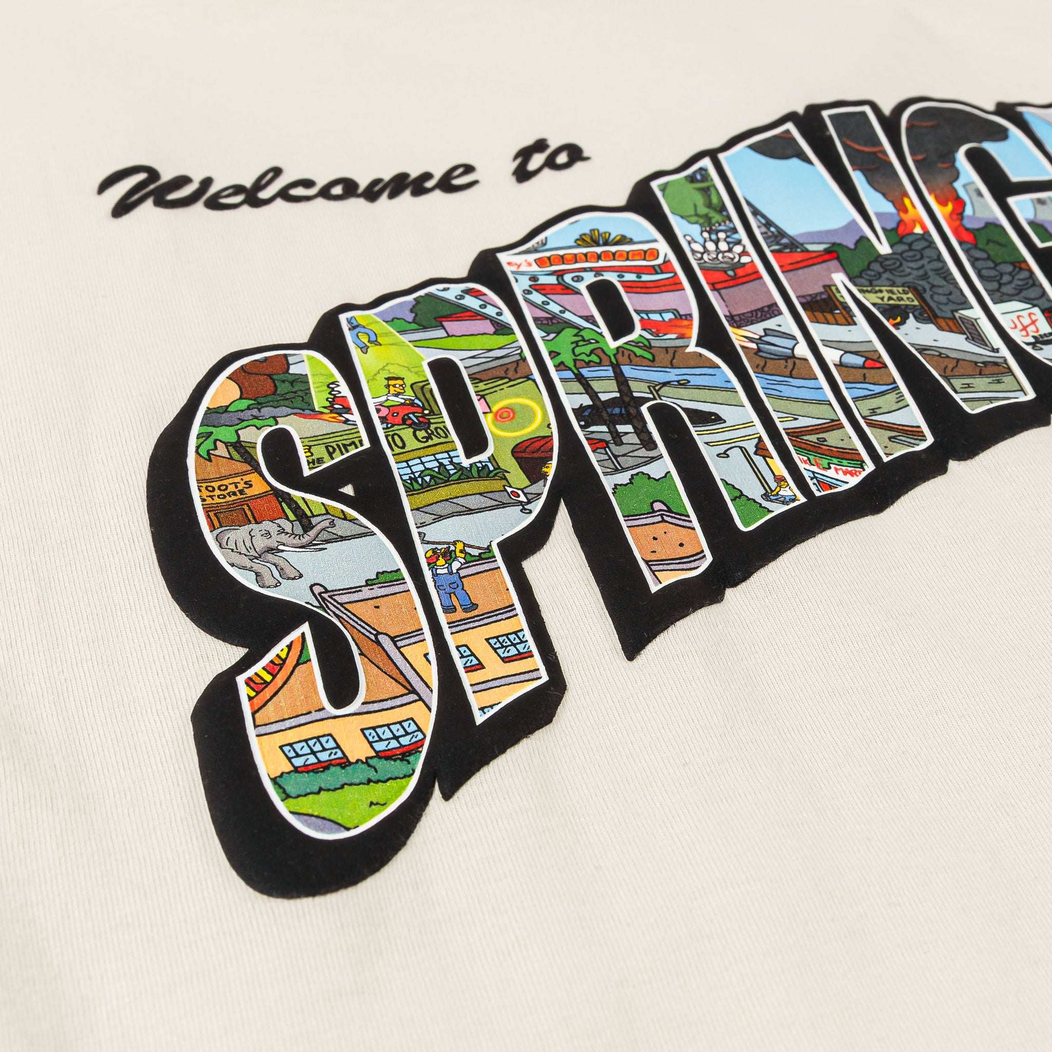Shoe Palace The Simpsons By Shoe Palace Springfield Mens Short Sleeve ...