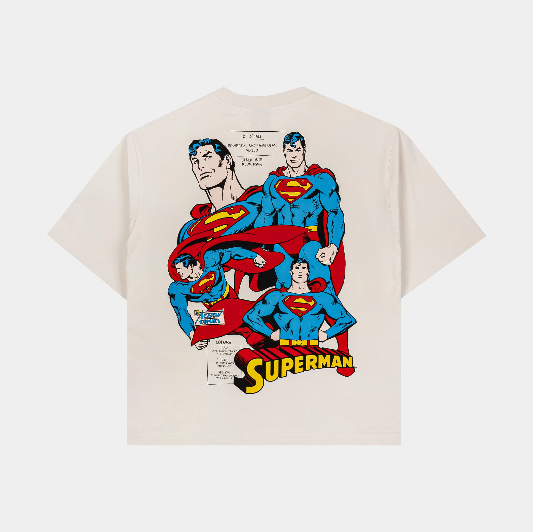 Shoe Palace Superman x Shoe Palace DC Mens Short Sleeve Shirt