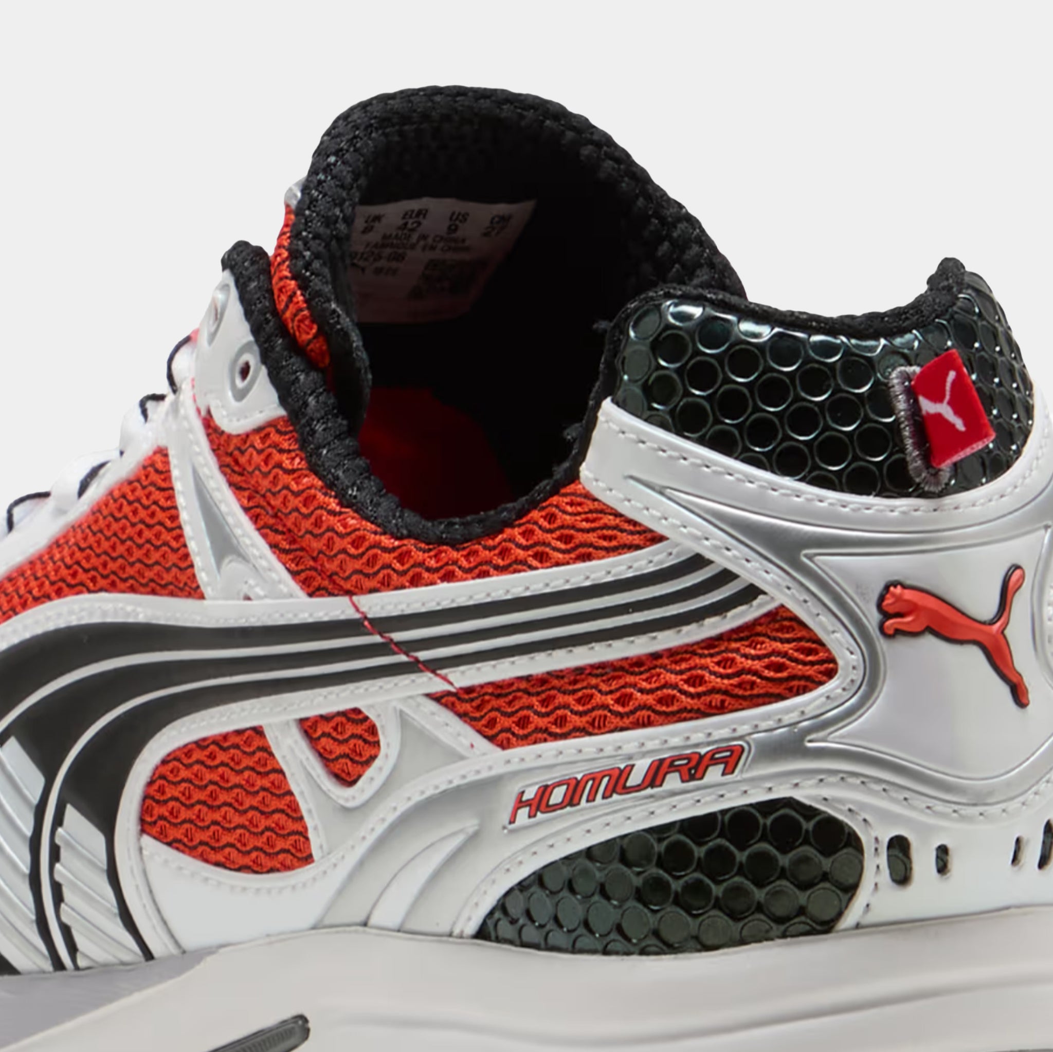 PUMA Homura OG+ Mens Lifestyle Shoes Red Flash Puma Black 409125