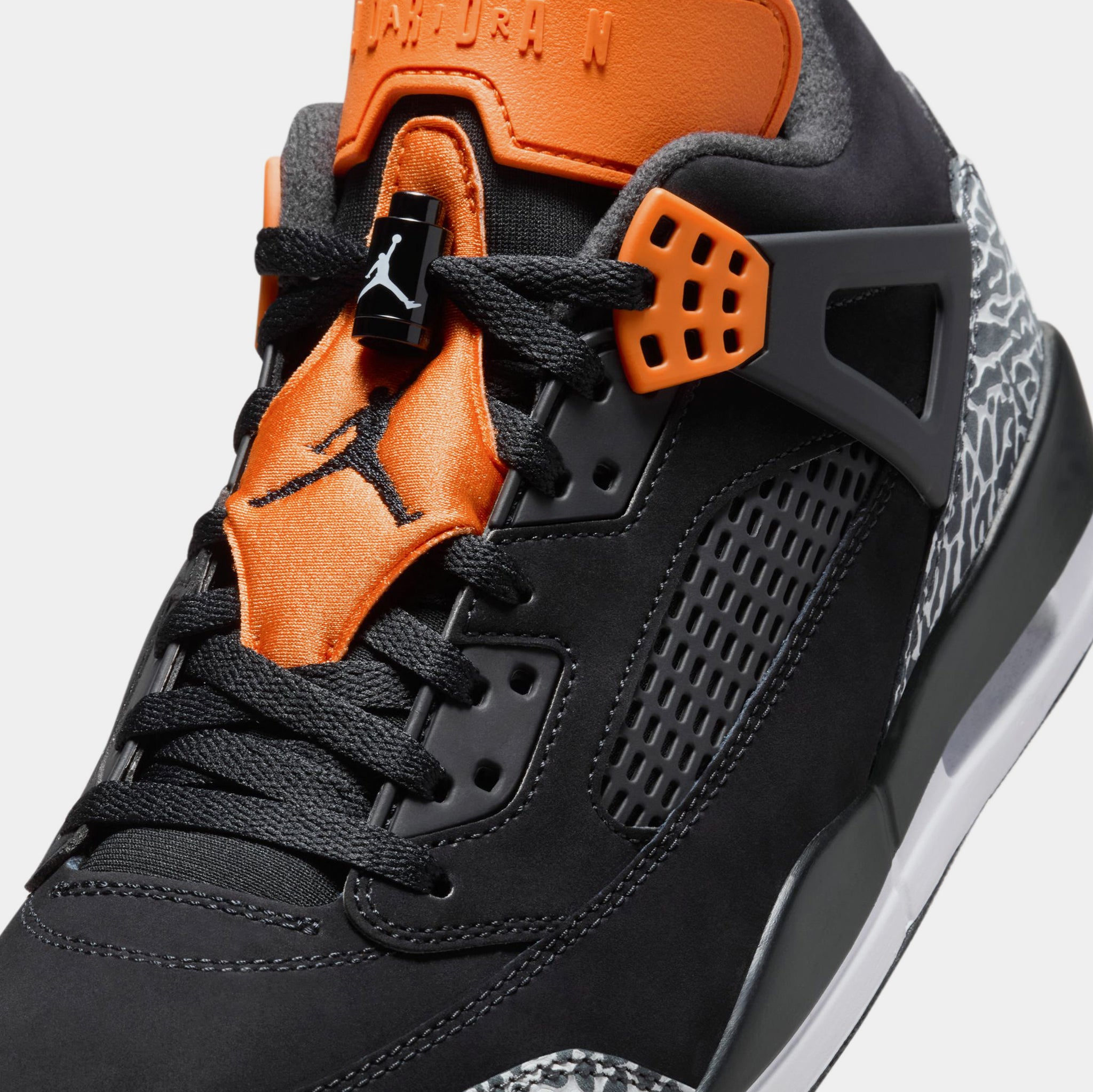 Jordan Spizike Low Mens Basketball Shoes Black Starfish  display picture 1