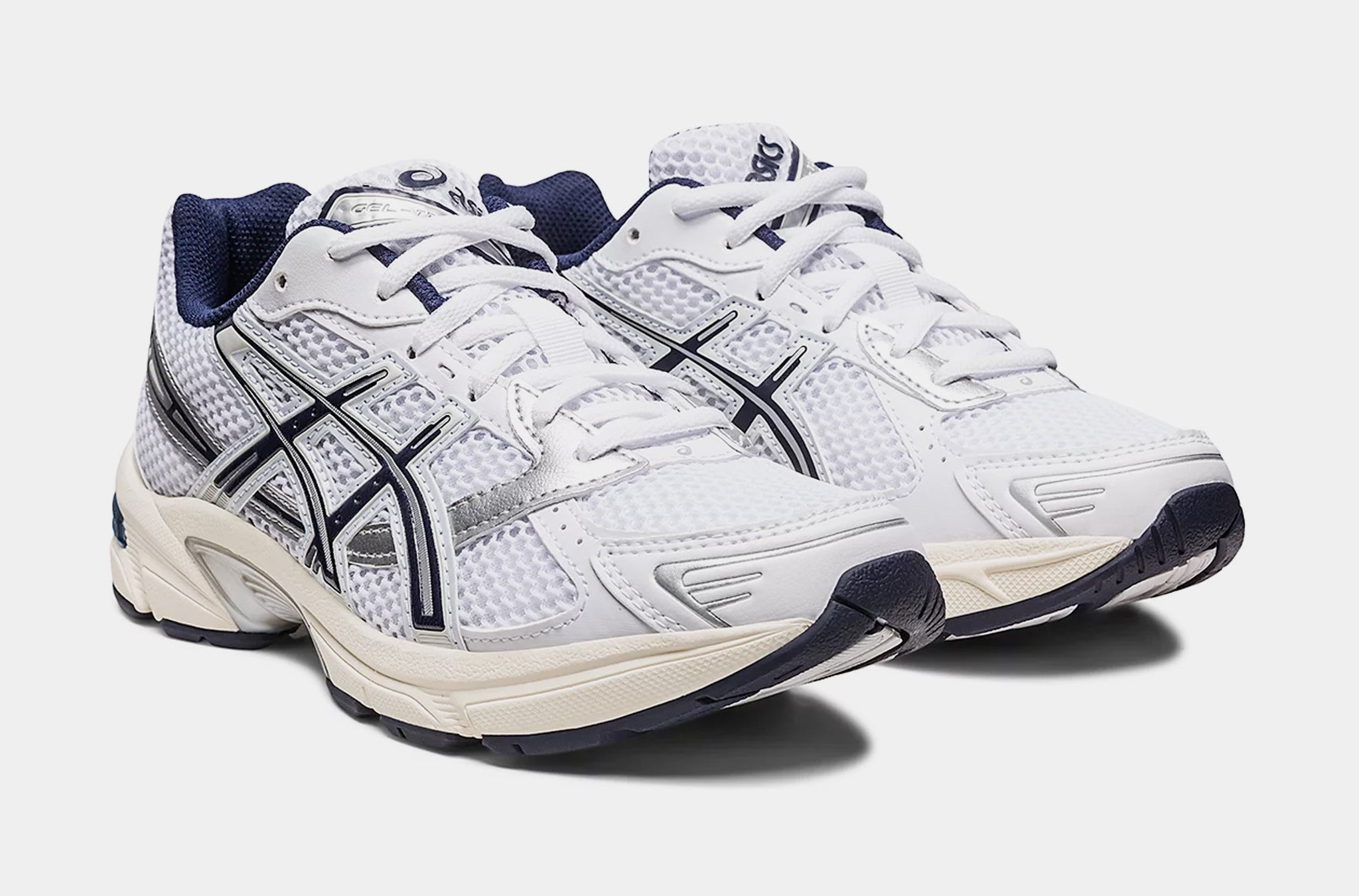 ASICS Gel 1130 Womens Running Shoes White Midnight 1202A164 