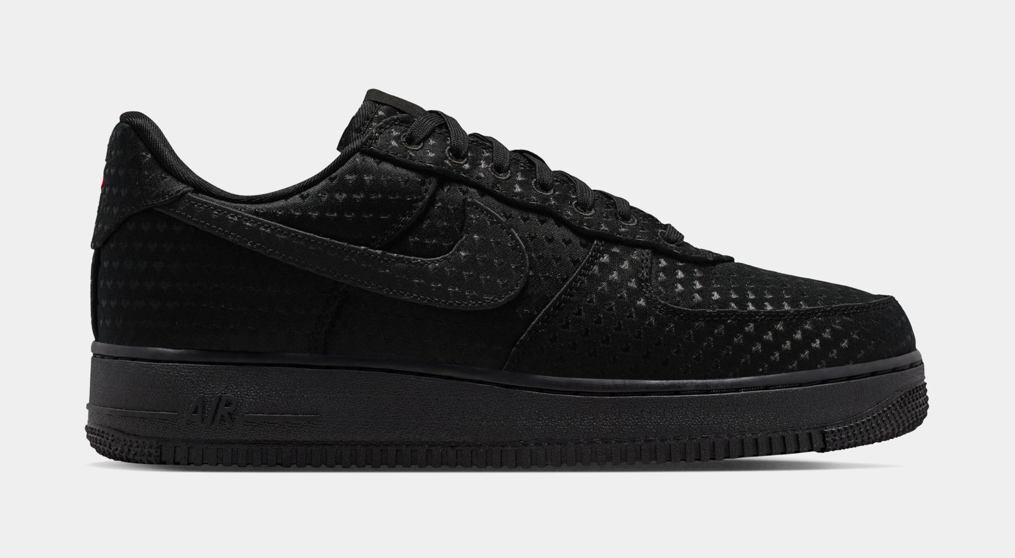 nike af1 air force 1 one backpack dimensions Nike Air Force 1 Low SE Valentines Day Triple Black Mens Lifestyle Shoes B IB6836-001 – Shoe Palace