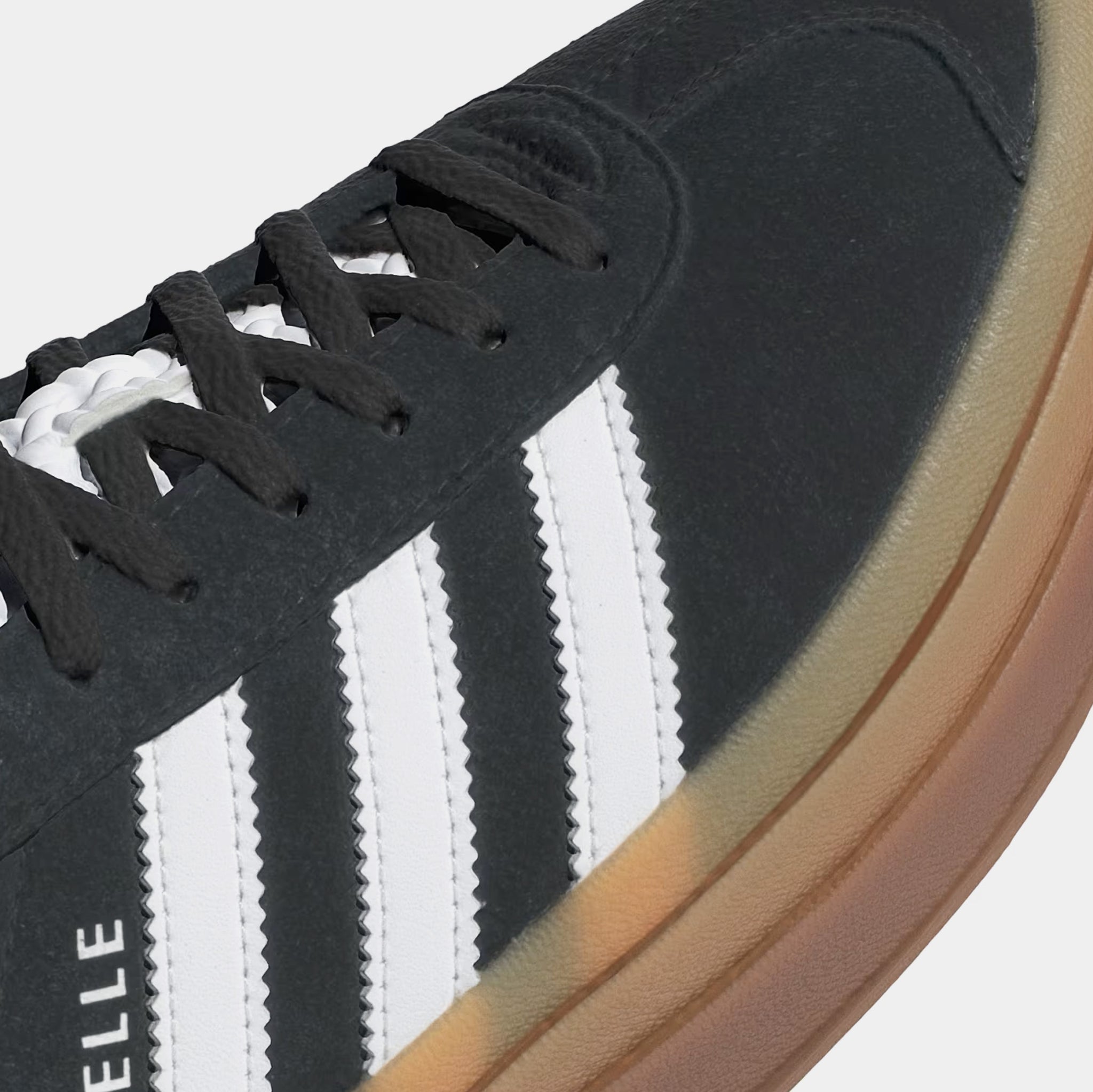 adidas Gazelle Bold Womens Lifestyle Shoes Black White IE0876