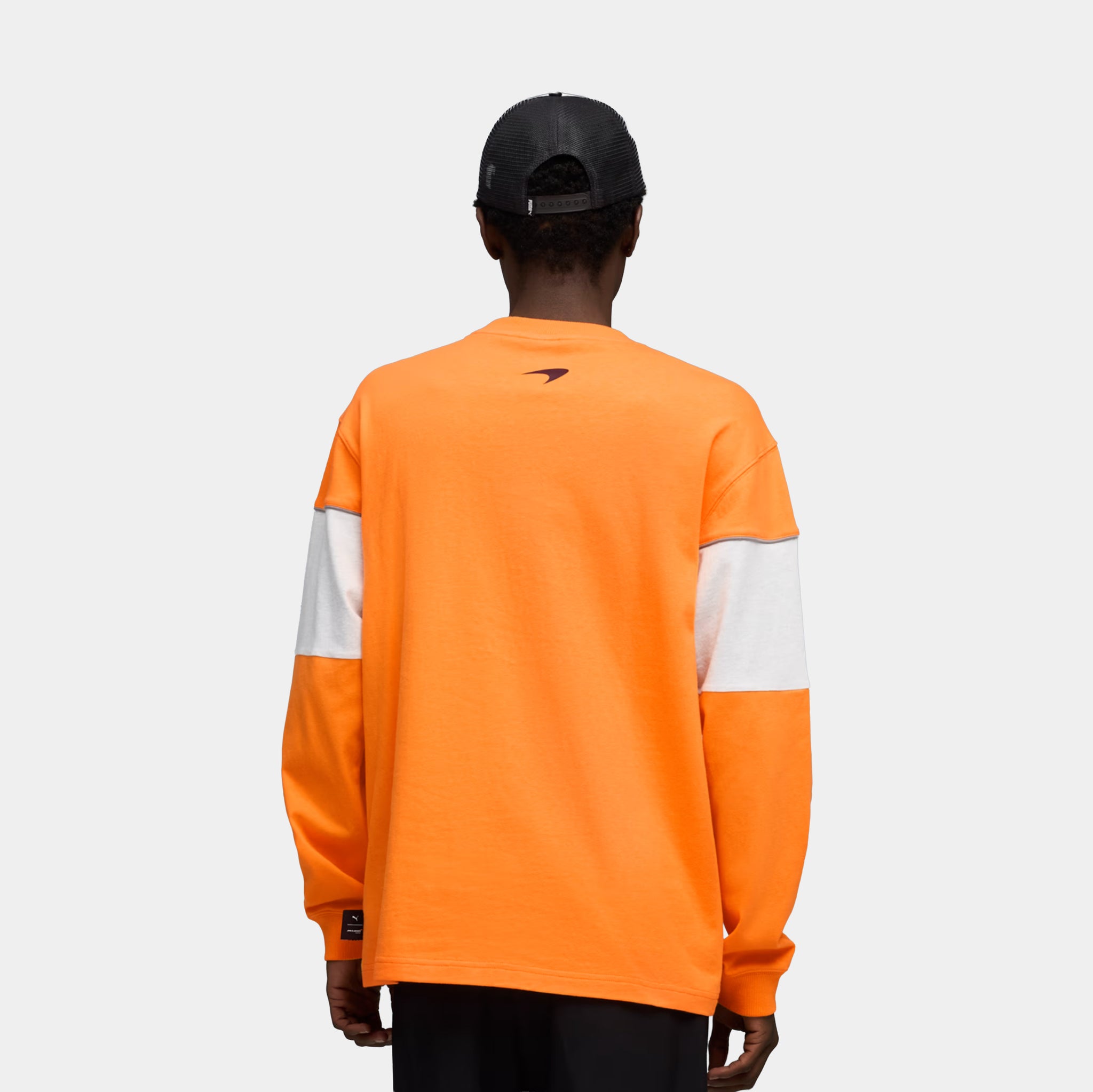 PUMA McLaren Racing Mens Long Sleeve Shirt Papaya 637508 03 – Shoe