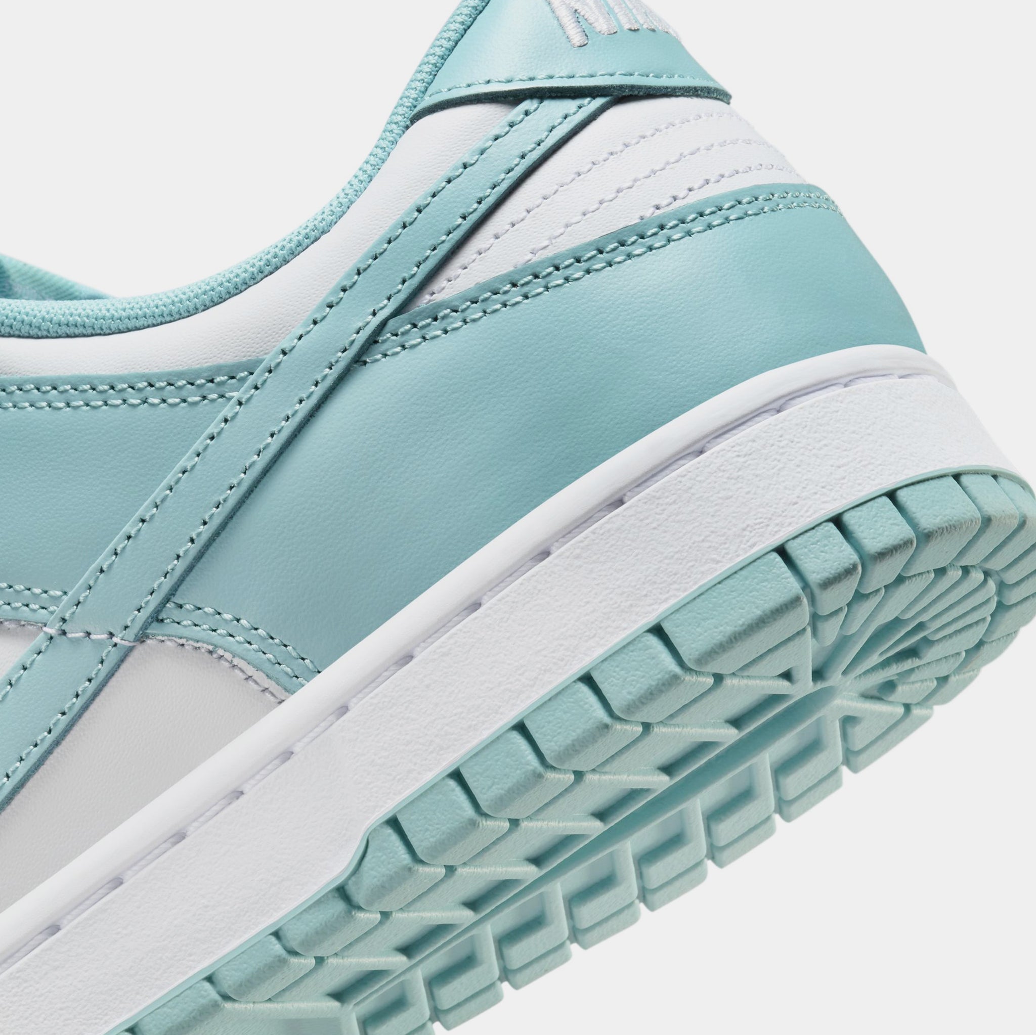 Nike Dunk Low Mens Lifestyle Shoes White Denim Turquoise DV0833