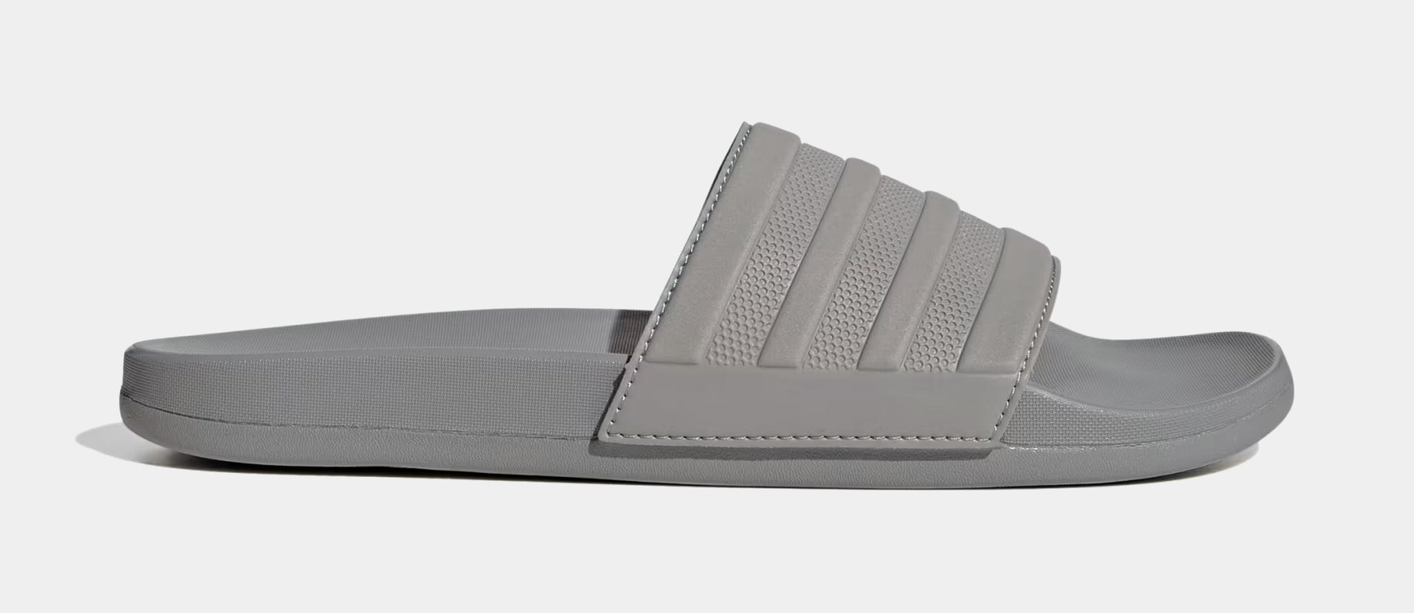 adidas Adilette Comfort Slides Mens Sandals Grey ID3404 – Shoe Palace