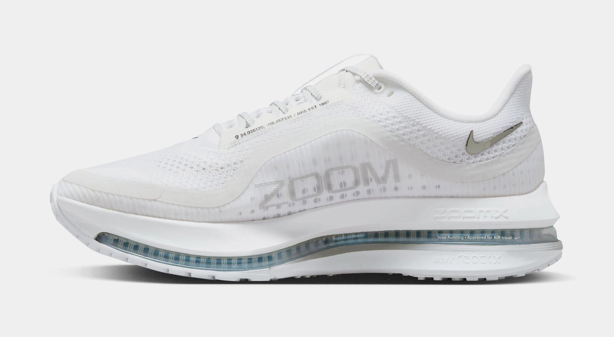 Nike Pegasus Premium Mens Running Shoes White Metallic  display picture 3