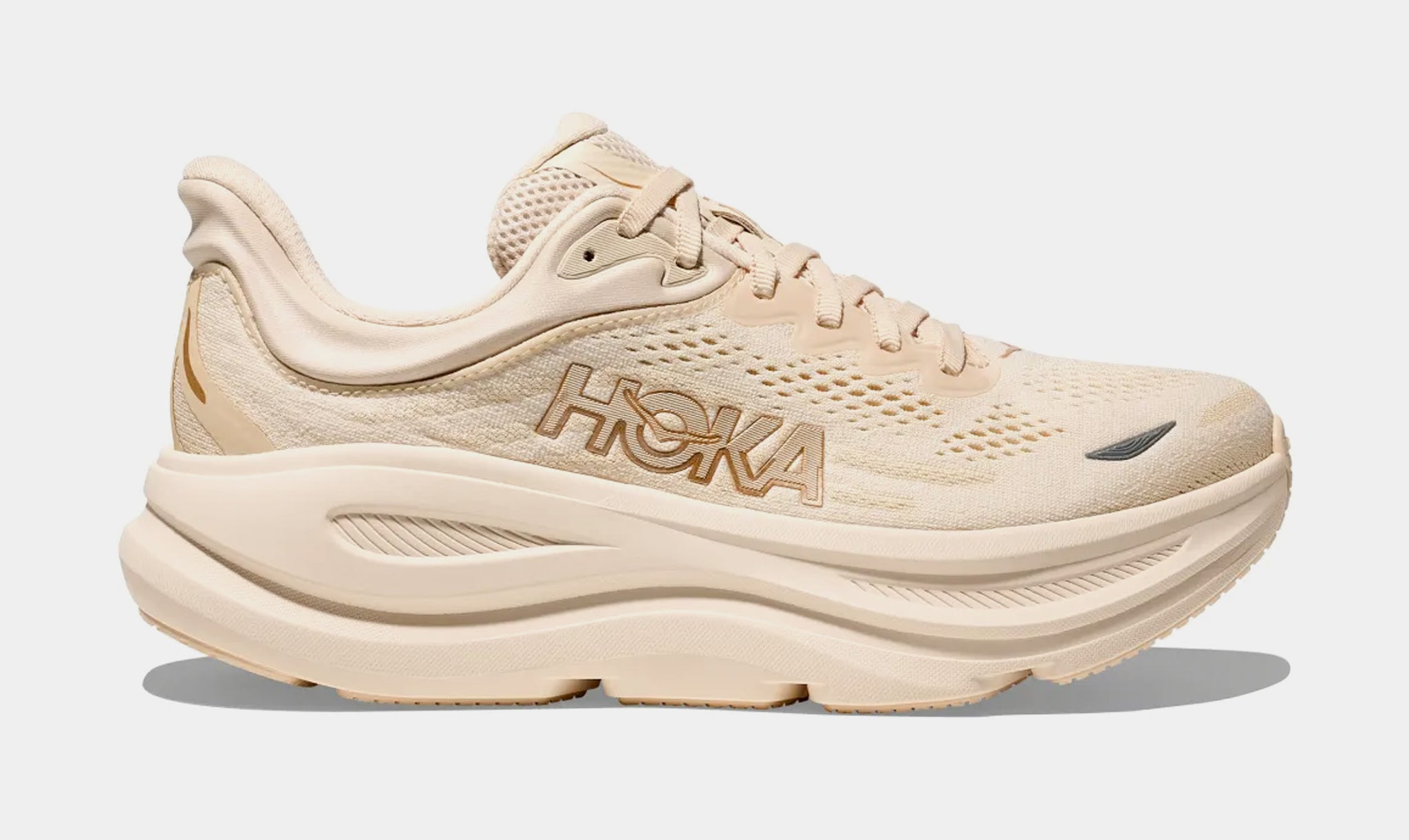 Hoka Bondi 9 Womens Running Shoes Vanilla Birch 1162012-VCH Hoka Bondi 9 Womens Running Shoes Vanilla Birch 1162012-VCH