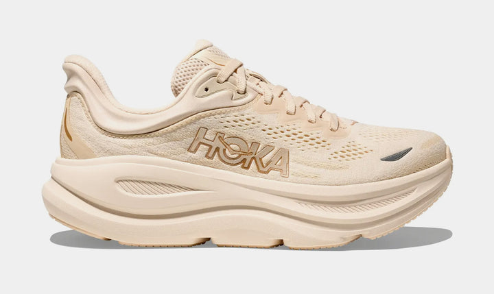 Hoka Bondi 9 Womens Running Shoes Rose Latte Rose Cream 1162012