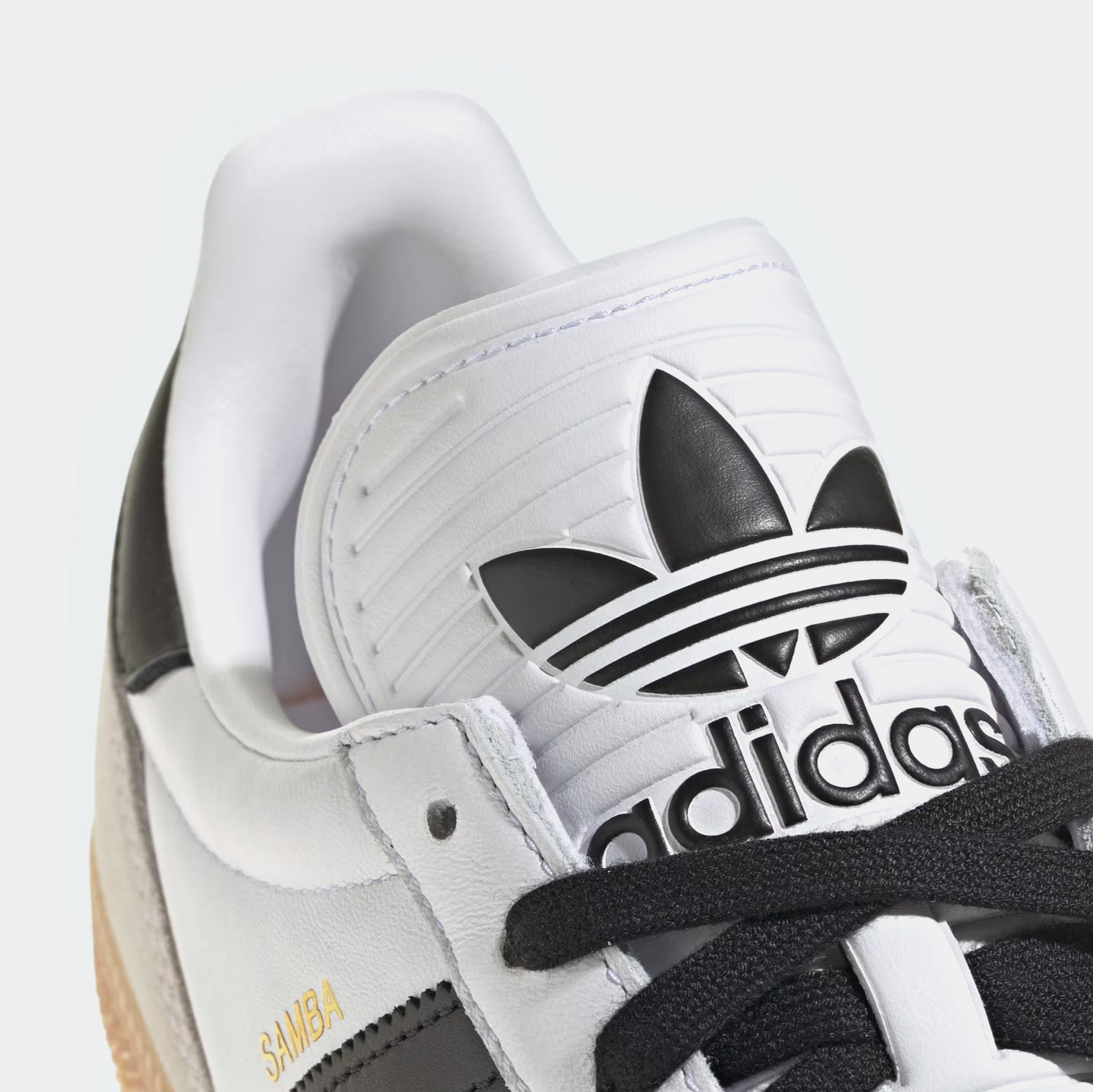adidas Samba JP Shoes - Men's - Cloud White / Gum