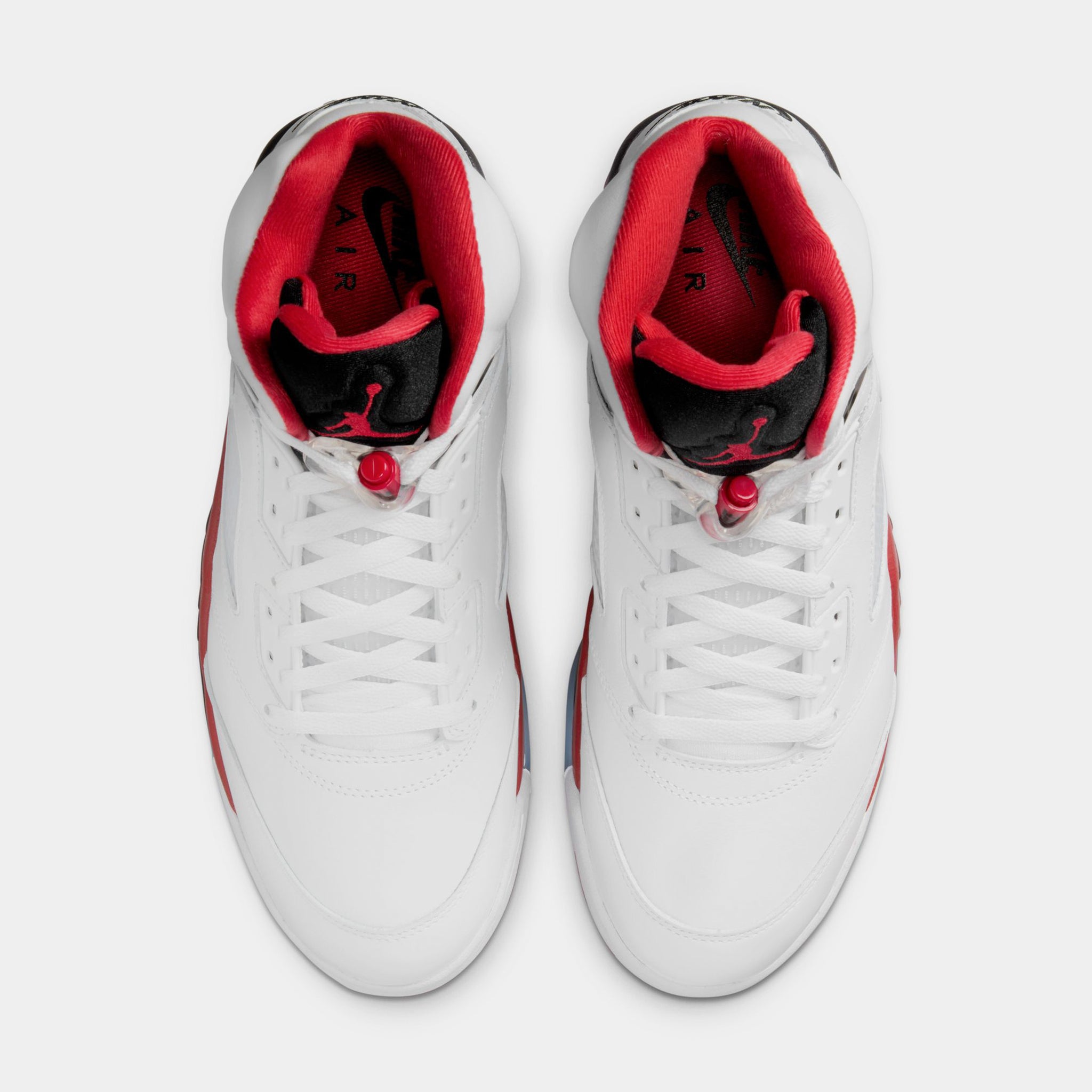 Jordan Air Jordan 5 Retro Fire Red Mens Lifestyle Shoes White Fire 
