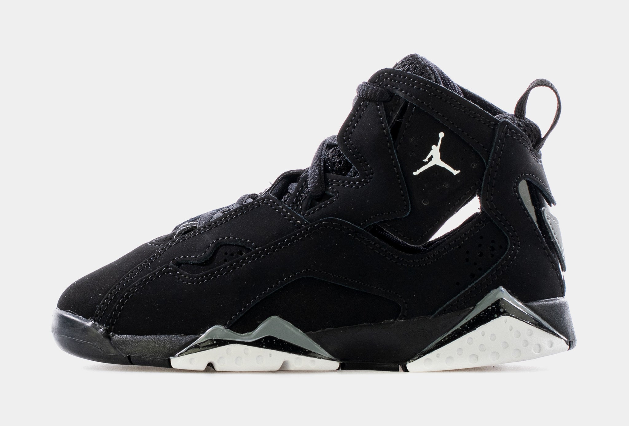 jordan true flight black grey