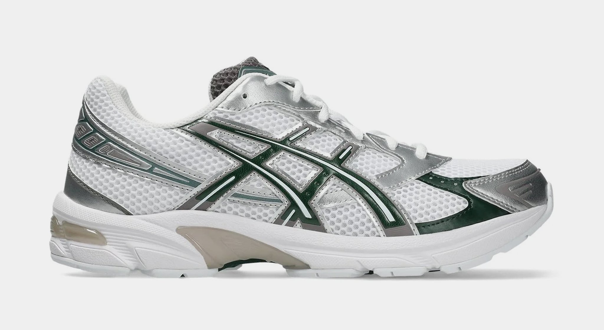 ASICS Gel 1130 Mens Running Shoes White Forest Night 1203A609-106
