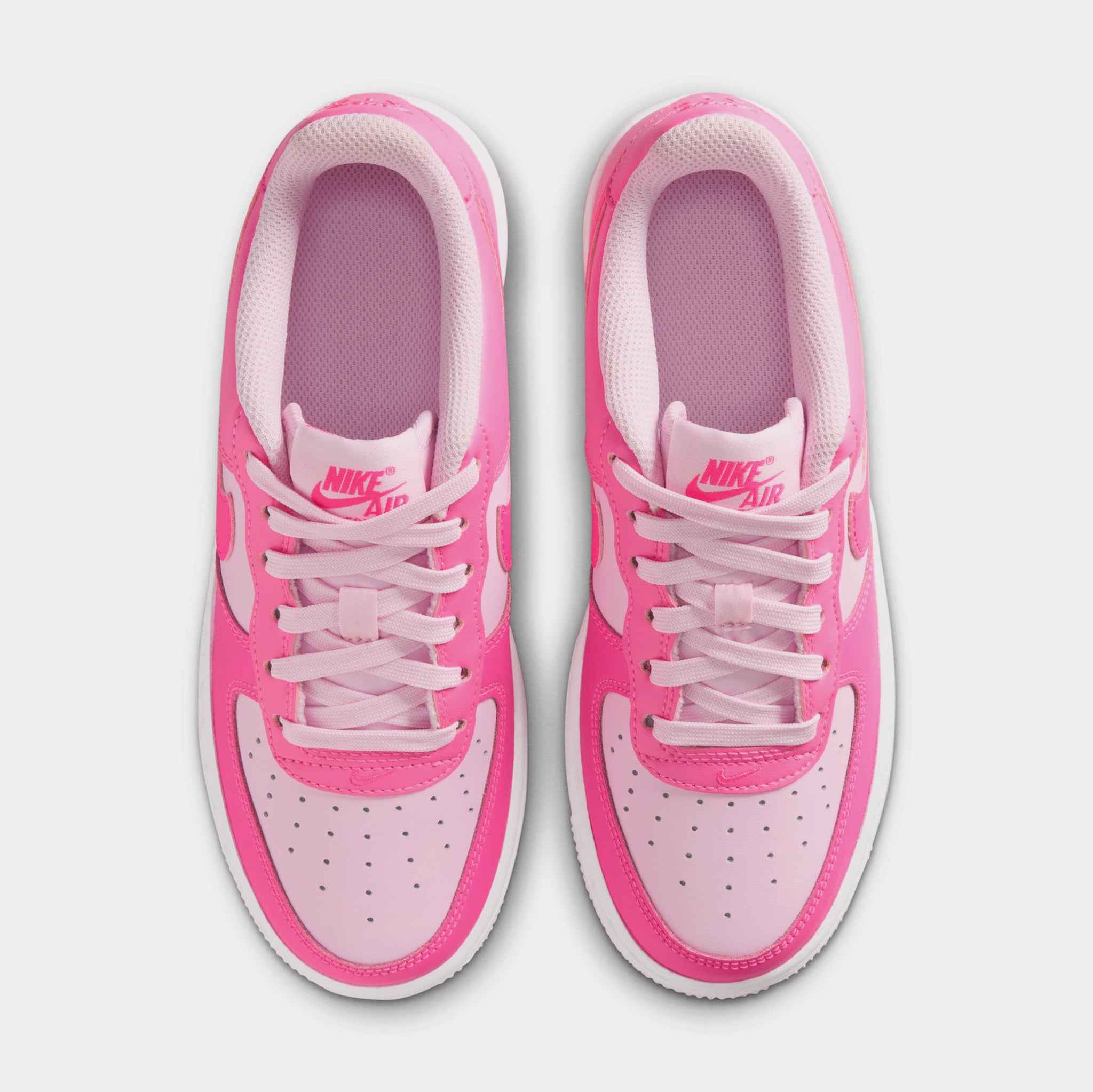 Nike Air Force 1 Low Grade School Lifestyle Shoes Pinksicle Hyper 