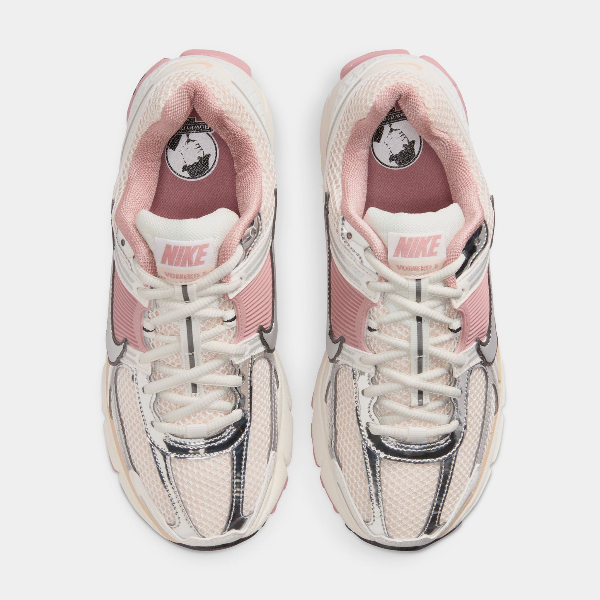 Nike Cream and Pink Athletic Shoes with Air Cushioning Nike Air Max 97 Pink Cream (Women main image 2