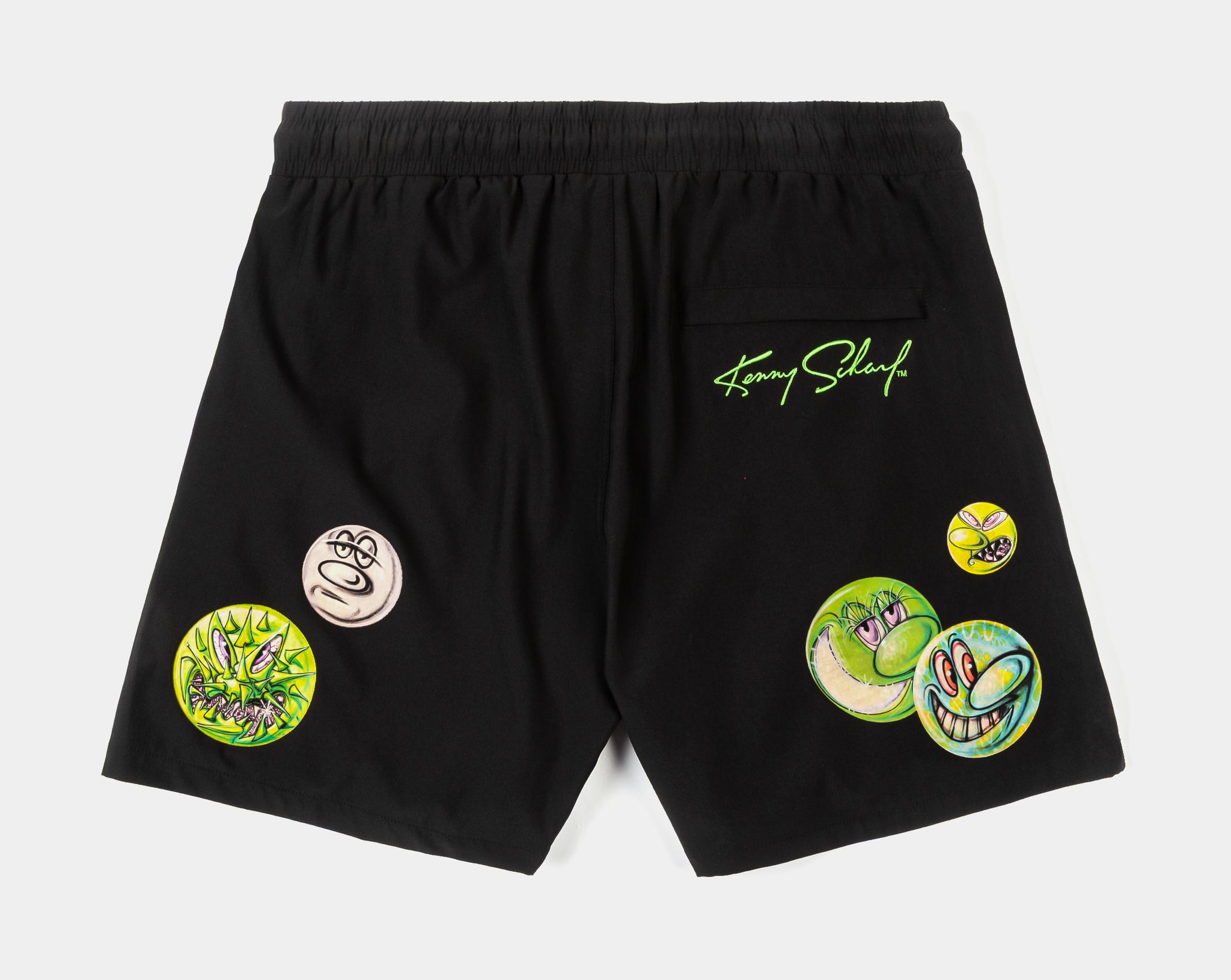 SHoe Palace SP x Kenny Scharf Lucy Hybrid Mens Shorts Black Green