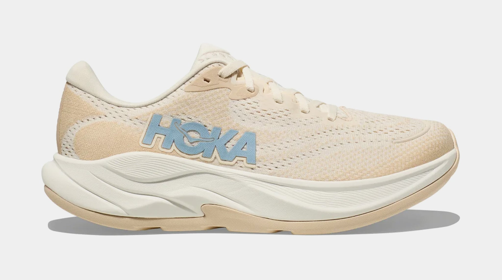 Hoka Rincon 4 Womens Running Shoes Beige Blue 1155131-ARK  display picture 3