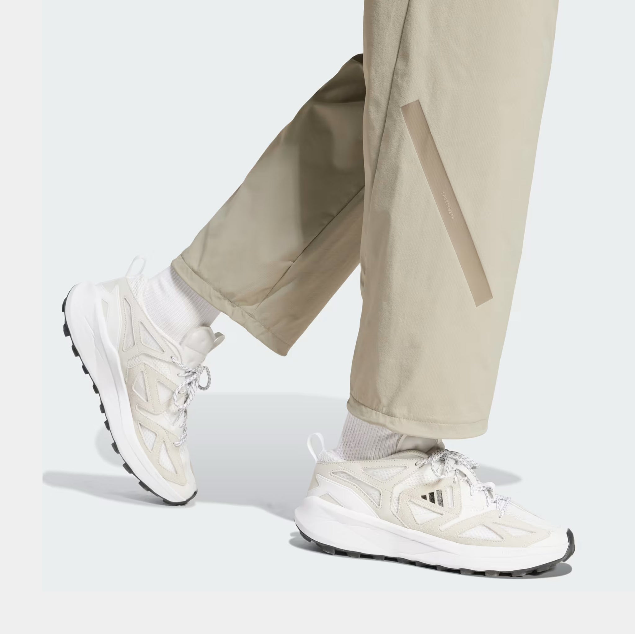 adidas Z.N.E Open Hem Woven Mens Pants Beige JN9030 – Shoe Palace