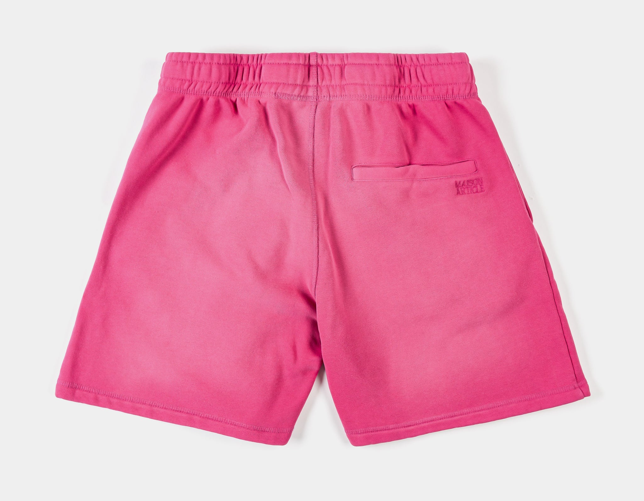 Maison Article Washed Fleece Mens Shorts Pink Pink MAFS206 – Shoe