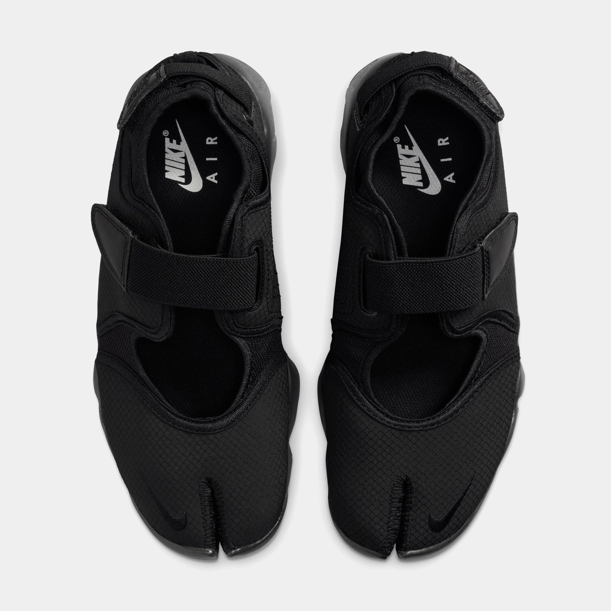 Nike Air Rift Breathe Womens Lifestyle Shoes Black White Black