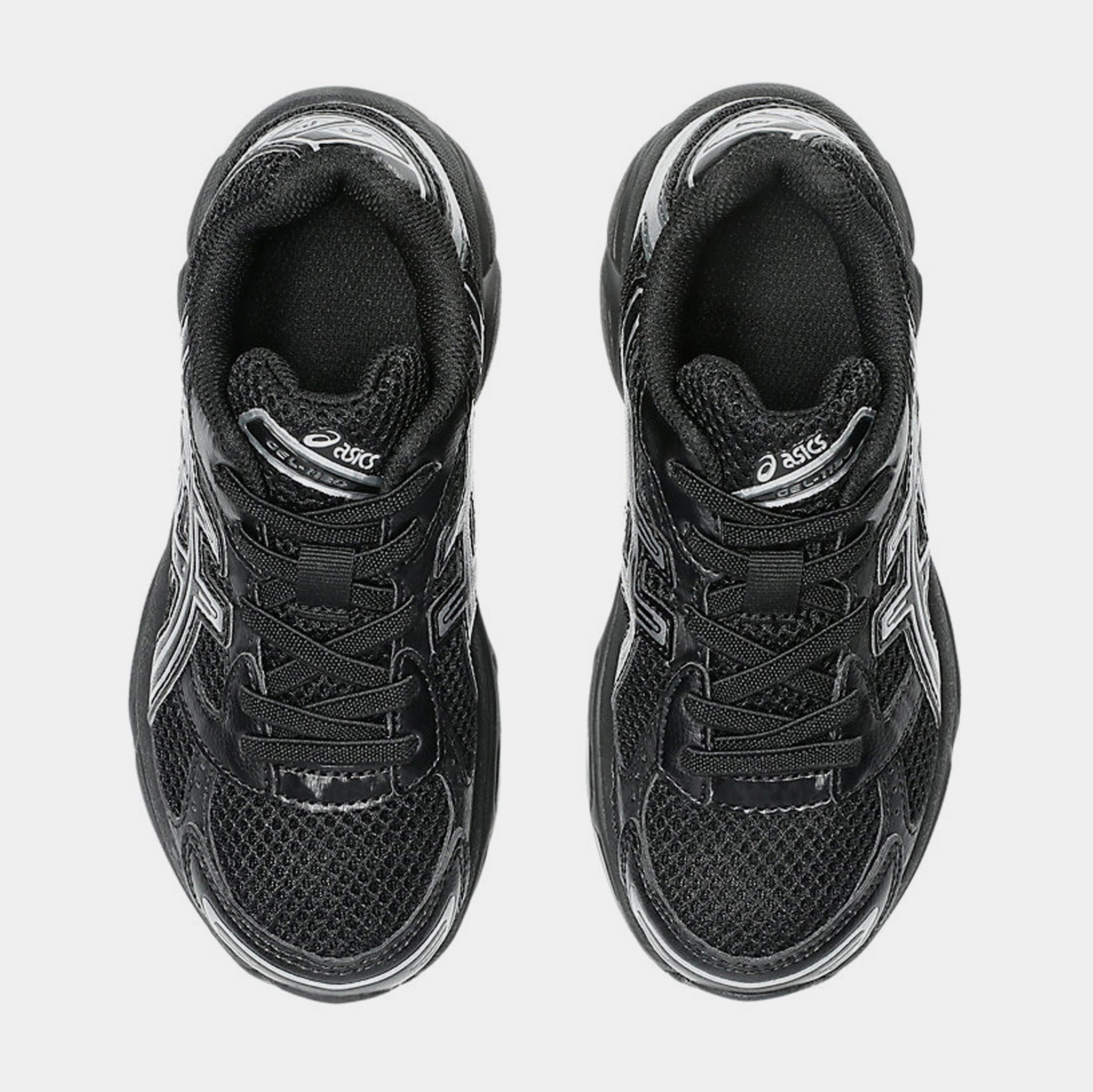 ASICS Gel 1130 Preschool Running Shoes Black Silver 1204A170-001