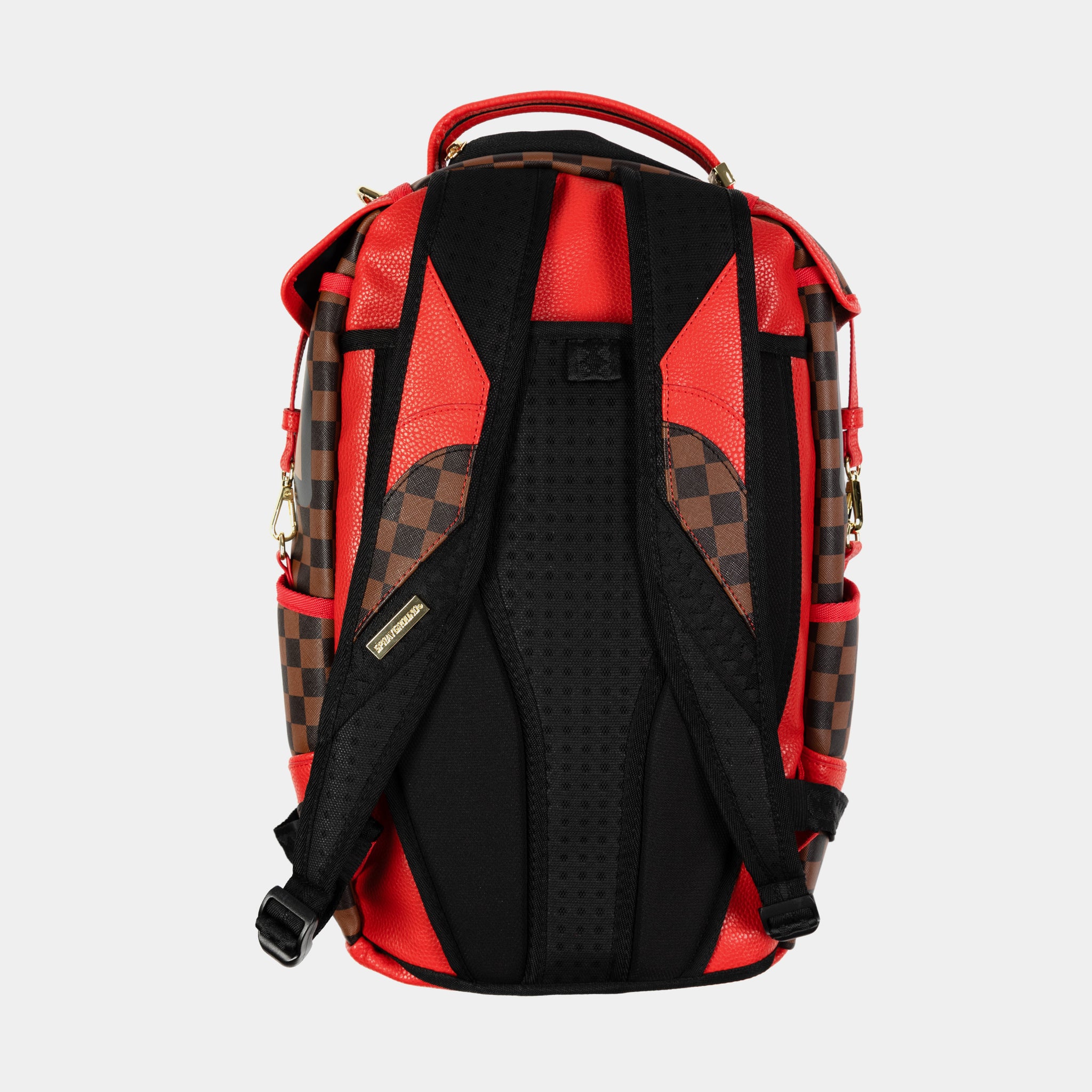 Brown and Red spray ground Backpack SPRAYGROUND Family Guy Cleveland Backpack 910B6383NSZ - Shiekh main image 4