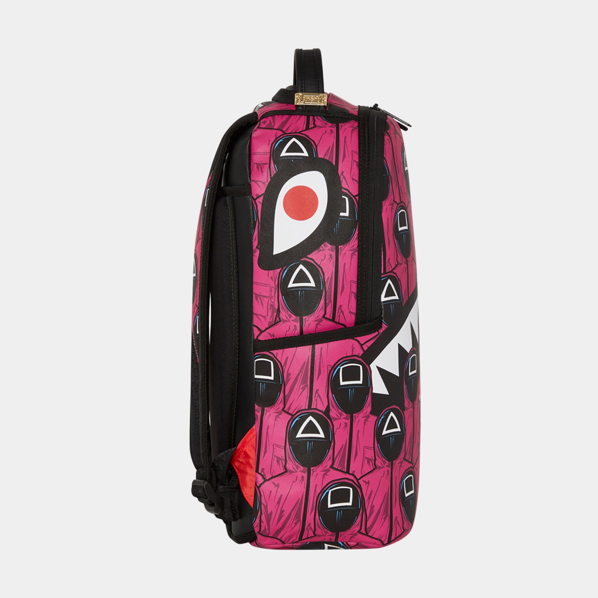 Sprayground Squid Game Embossed Mens Backpack Purple Black 910B6987NSZ ...