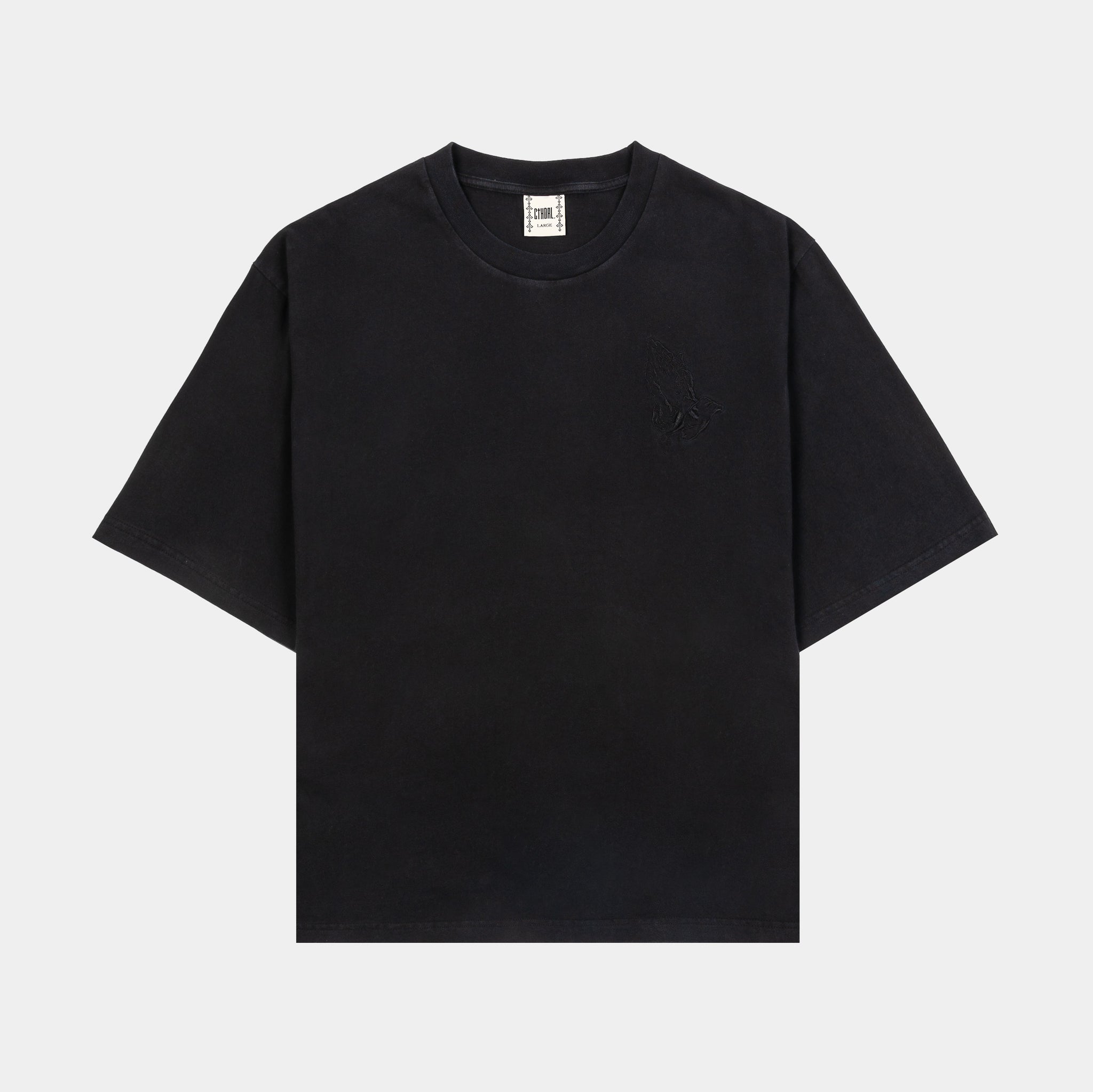 NHS Independent O.G.B.C Men's Short Sleeve T-Shirt - Heavy Duty Cotton, Black, Medium