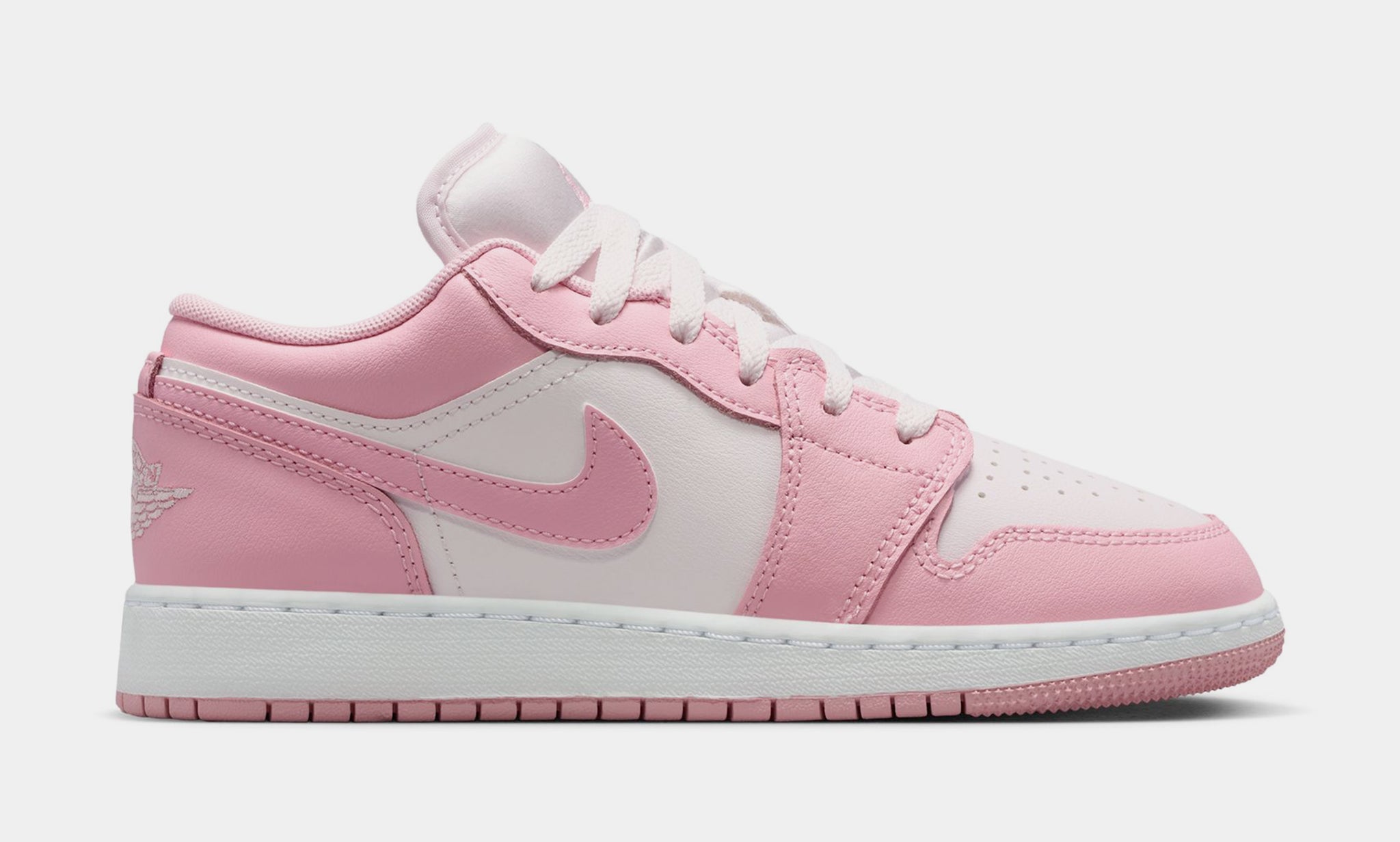 Jordan Air Jordan 1 Low Grade School Lifestyle Shoes Medium Soft Pink