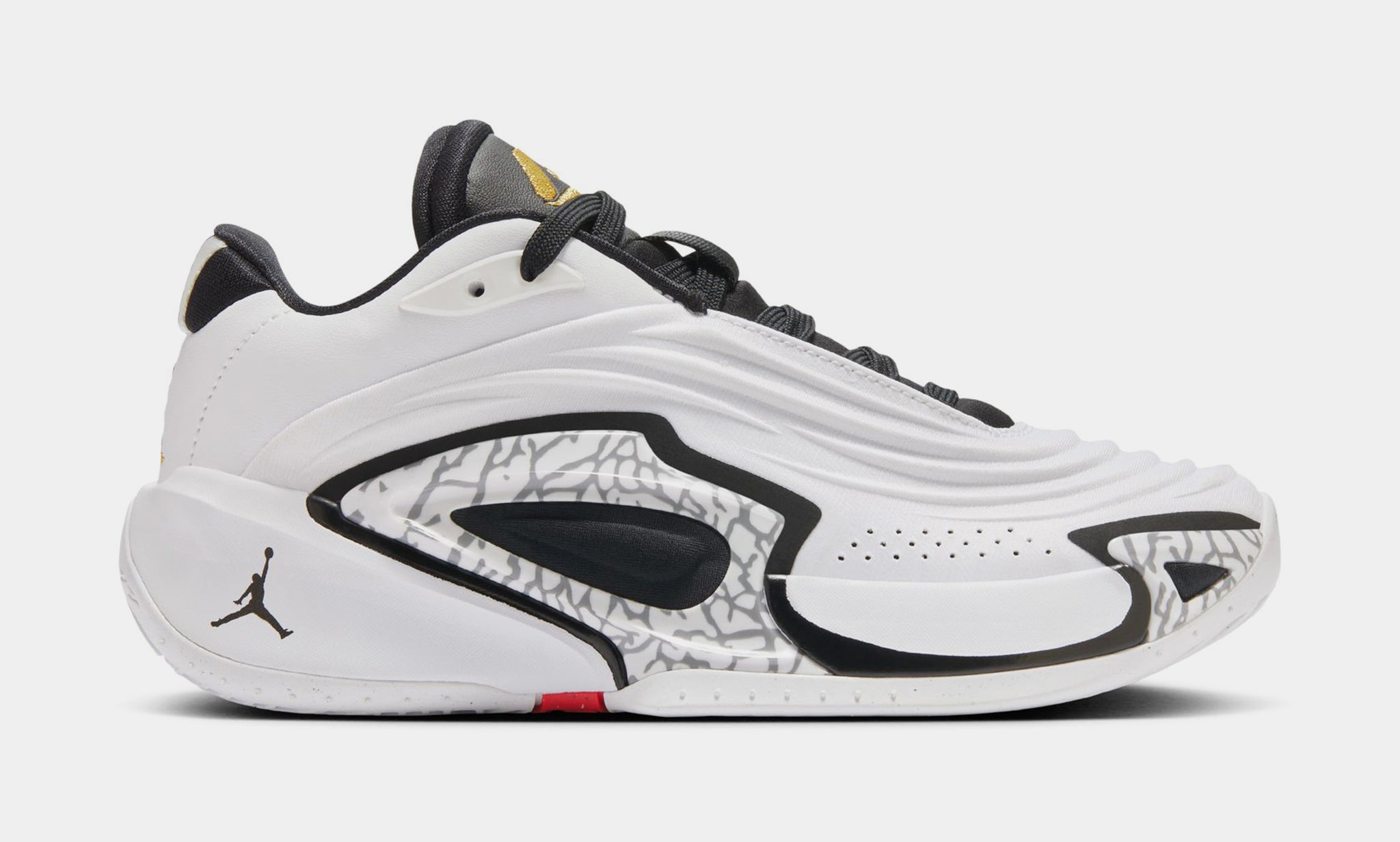 Jordan Luka 3 Motorsport Grade School Basketball Shoes White 