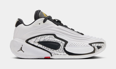 Jordan Luka 3 Motorsport Grade School Basketball Shoes White