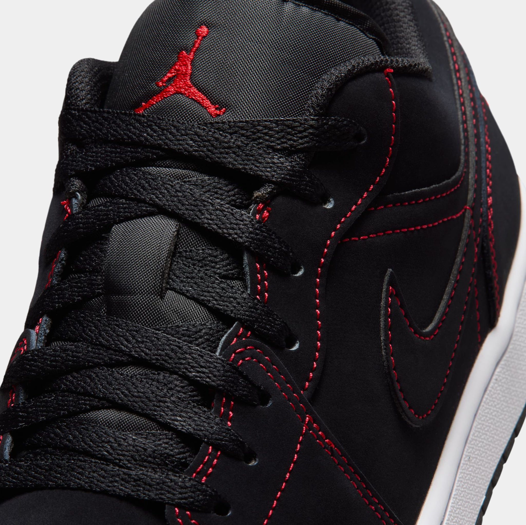 Jordan Air Jordan 1 Low Bloodline Mens Lifestyle Shoes Black