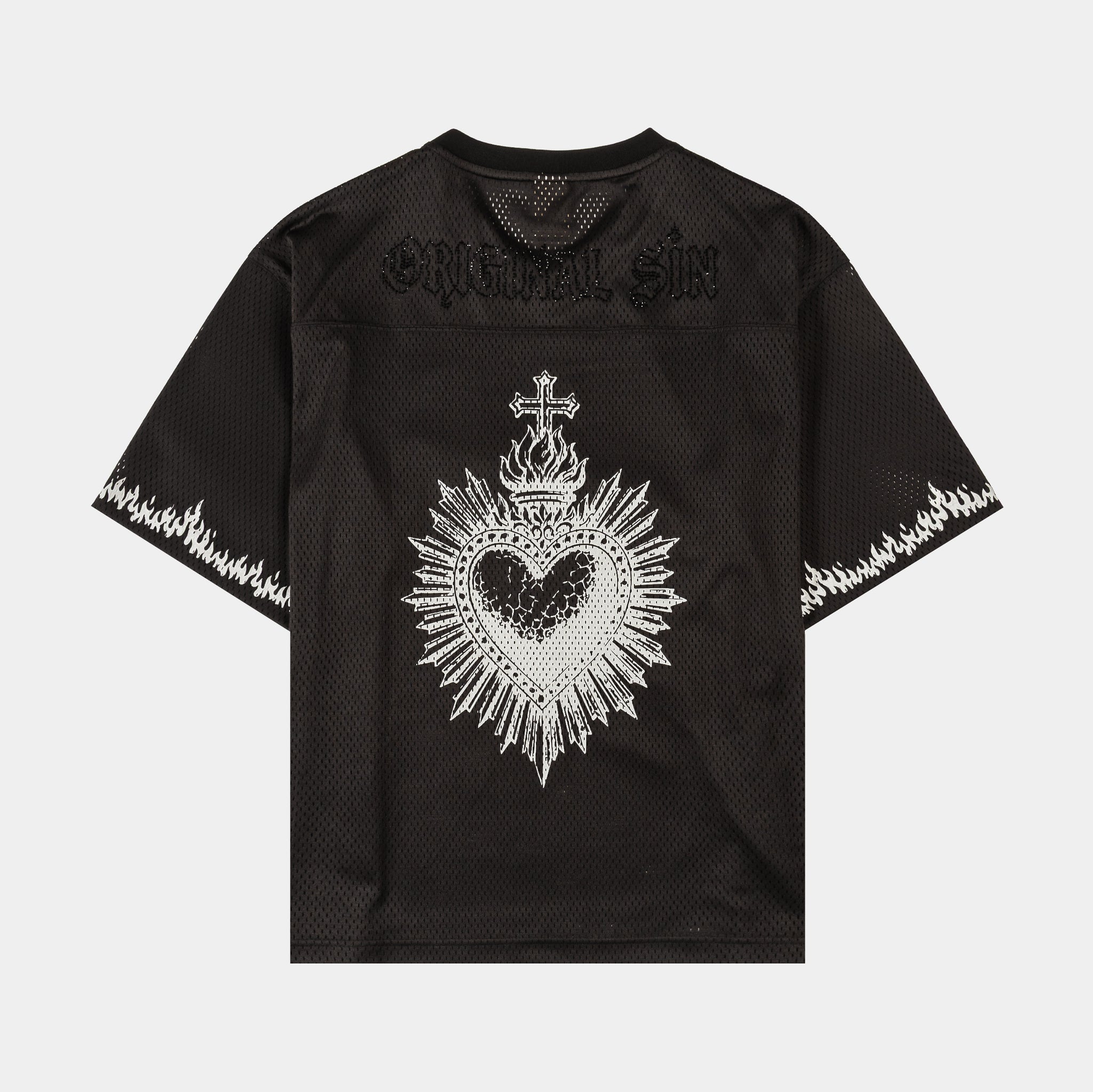 Original Sin Prayer Mesh Mens Jersey Black Grey OSMJ103 – Shoe Palace