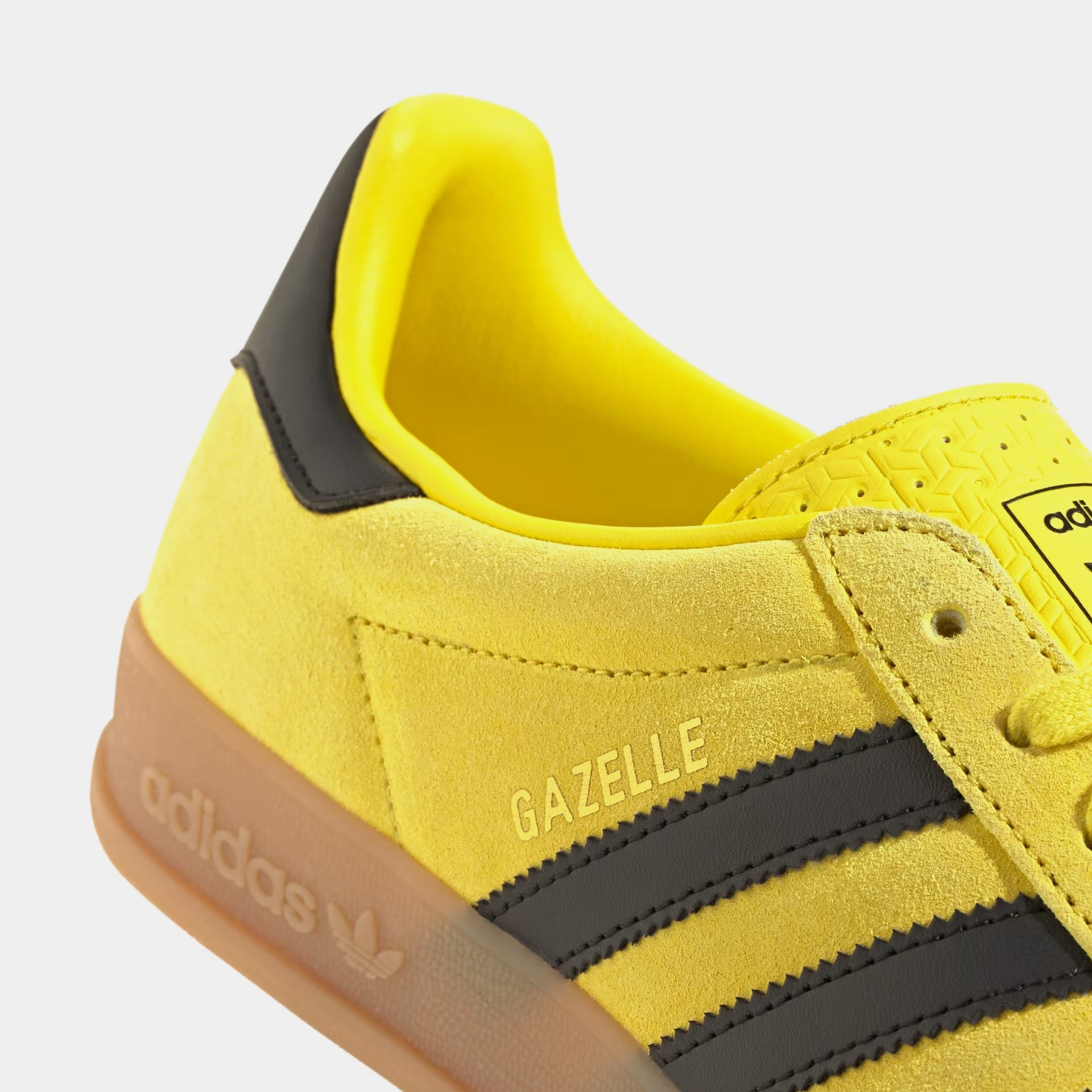adidas Gazelle Indoor Mens Lifestyle Shoes Shock Yellow Core
