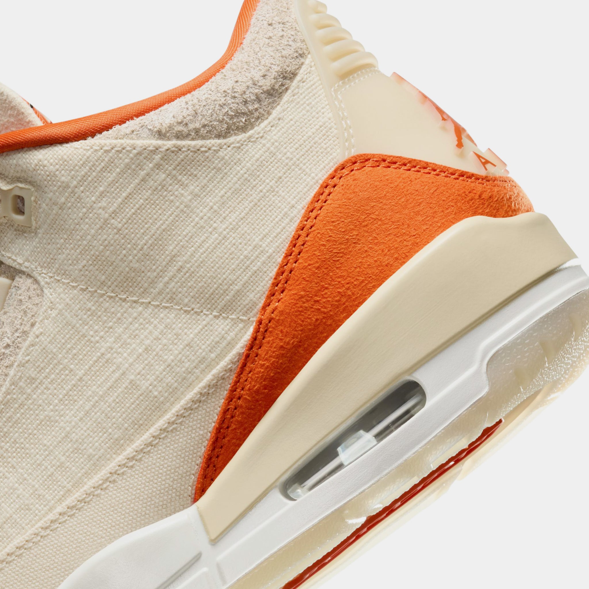 Jordan Air Jordan 3 Retro Starfish Womens Lifestyle Shoes Fossil