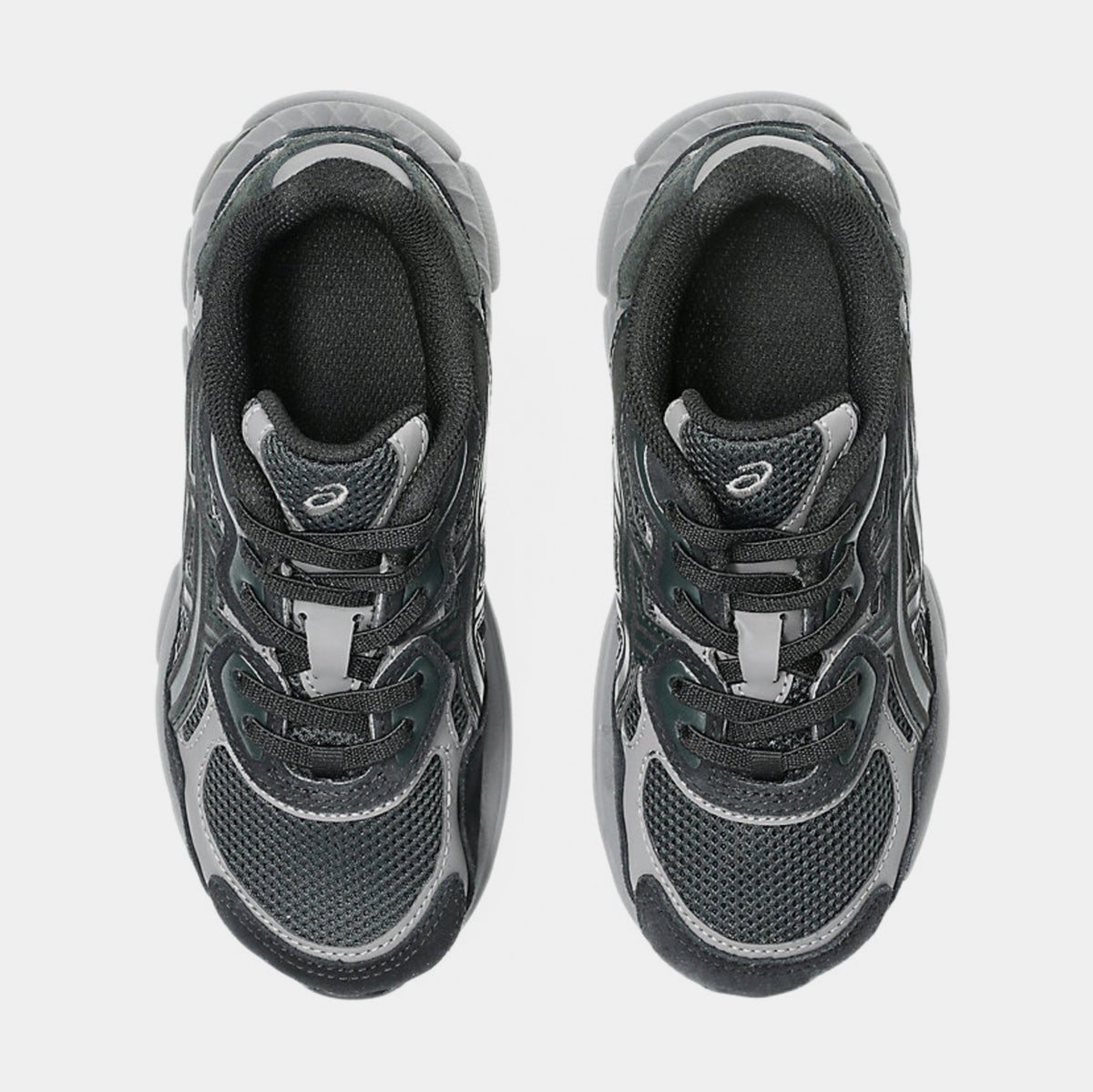 ASICS Gel NYC Preschool Running Shoes Graphite Grey Black 1204A176