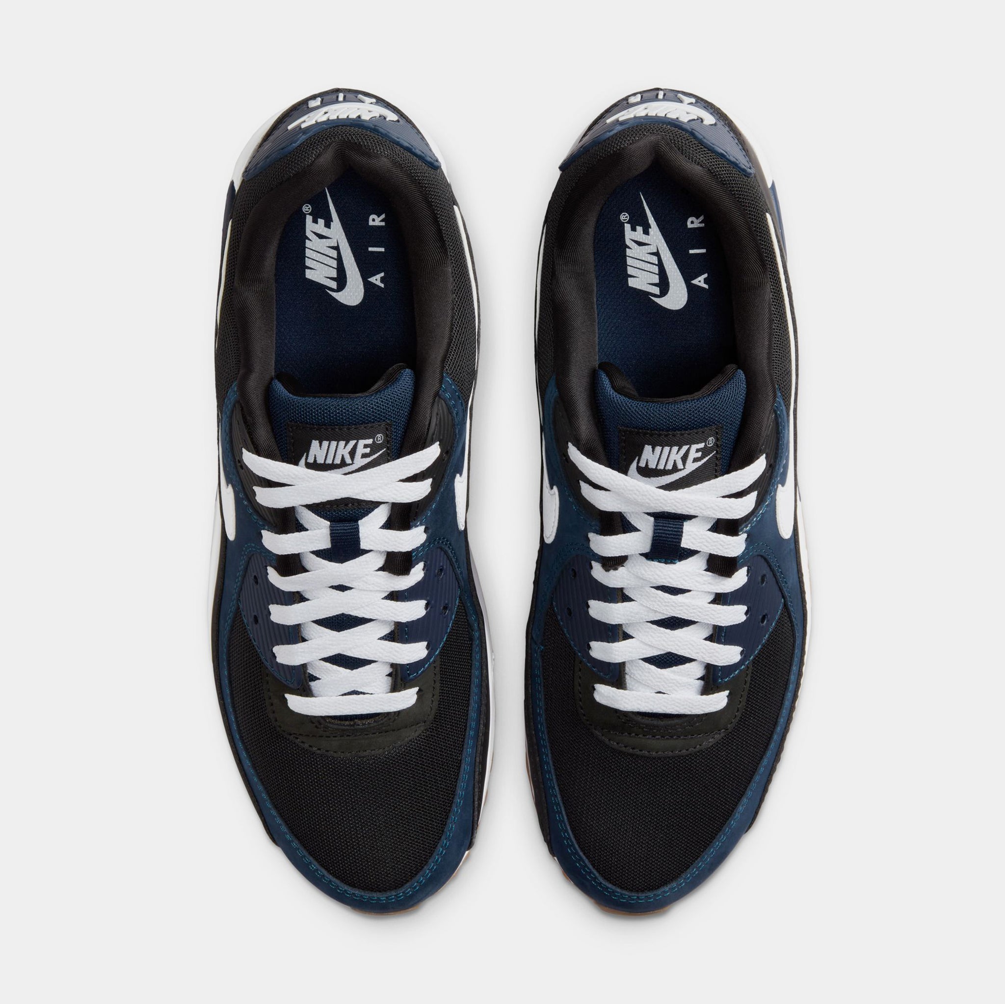 Nike Air Max 90 Mens Running Shoes Midnight Navy Gum FB9658-400