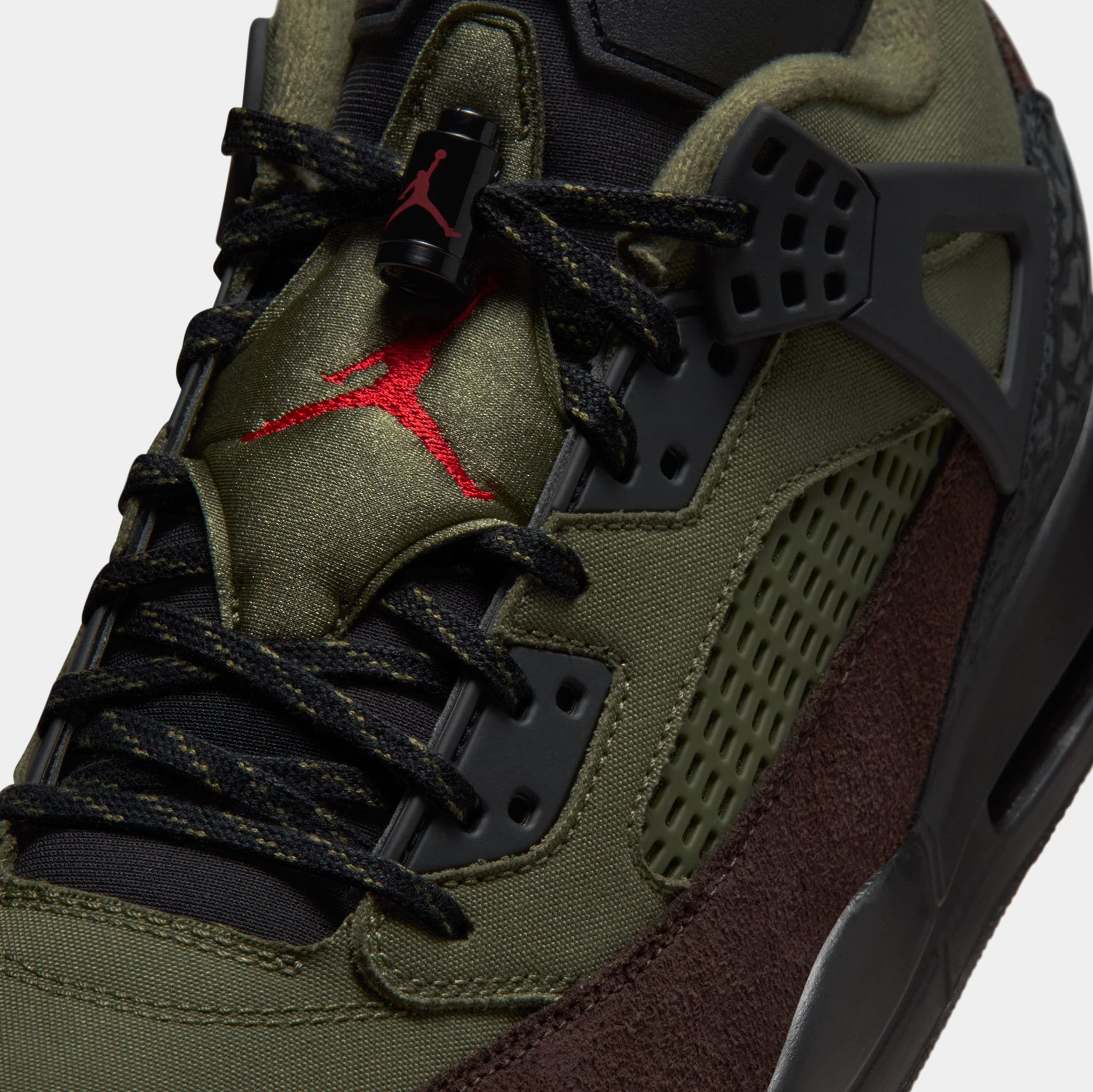 Jordan Spizike Low Olive/Black Shoes IH1782-200 Men’s Size 8.5 New No Box Nike Jordan Spizike Low Beef and Broccoli Men Casual Shoes  main image 4